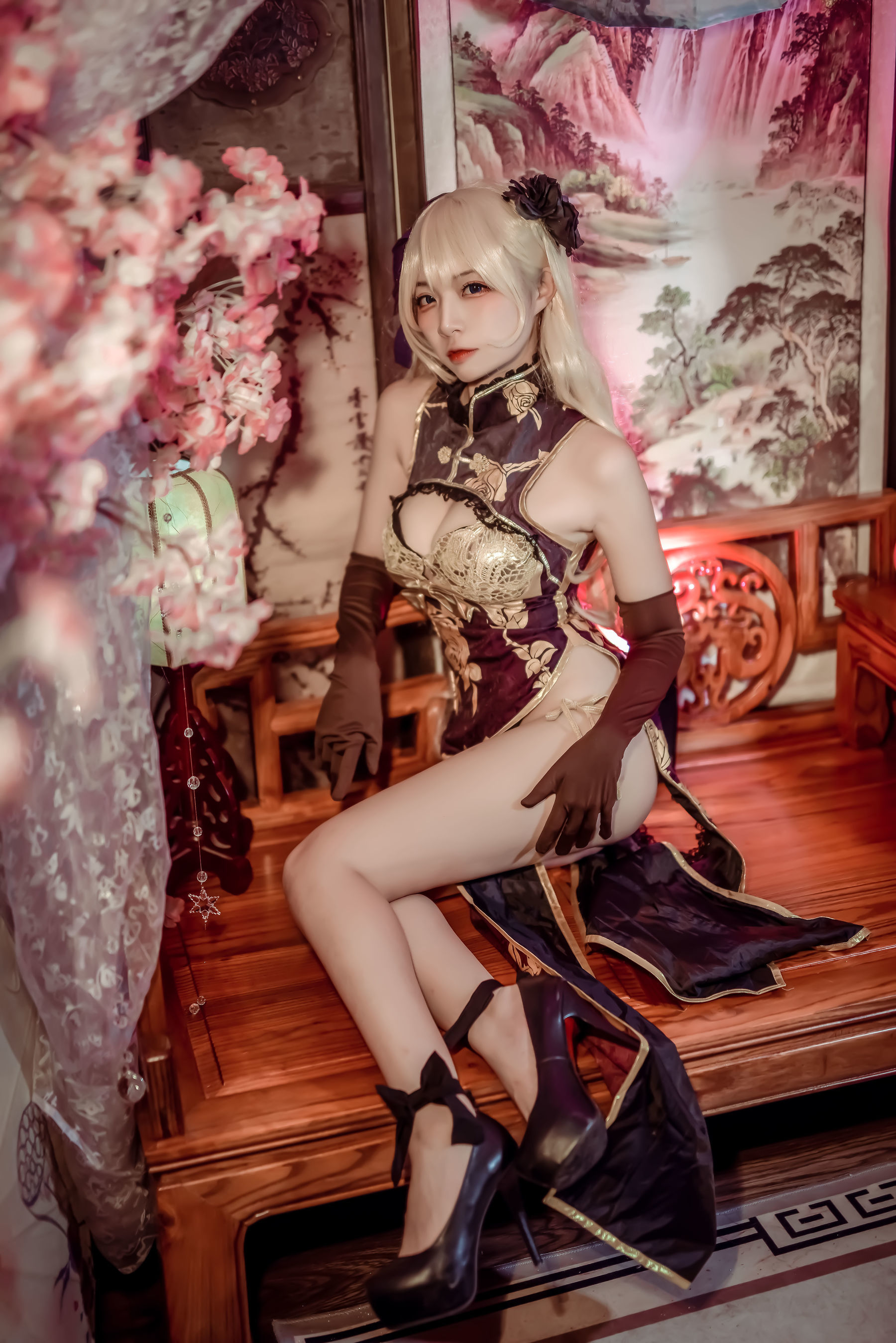 人气Coser二佐Nisa 金莲