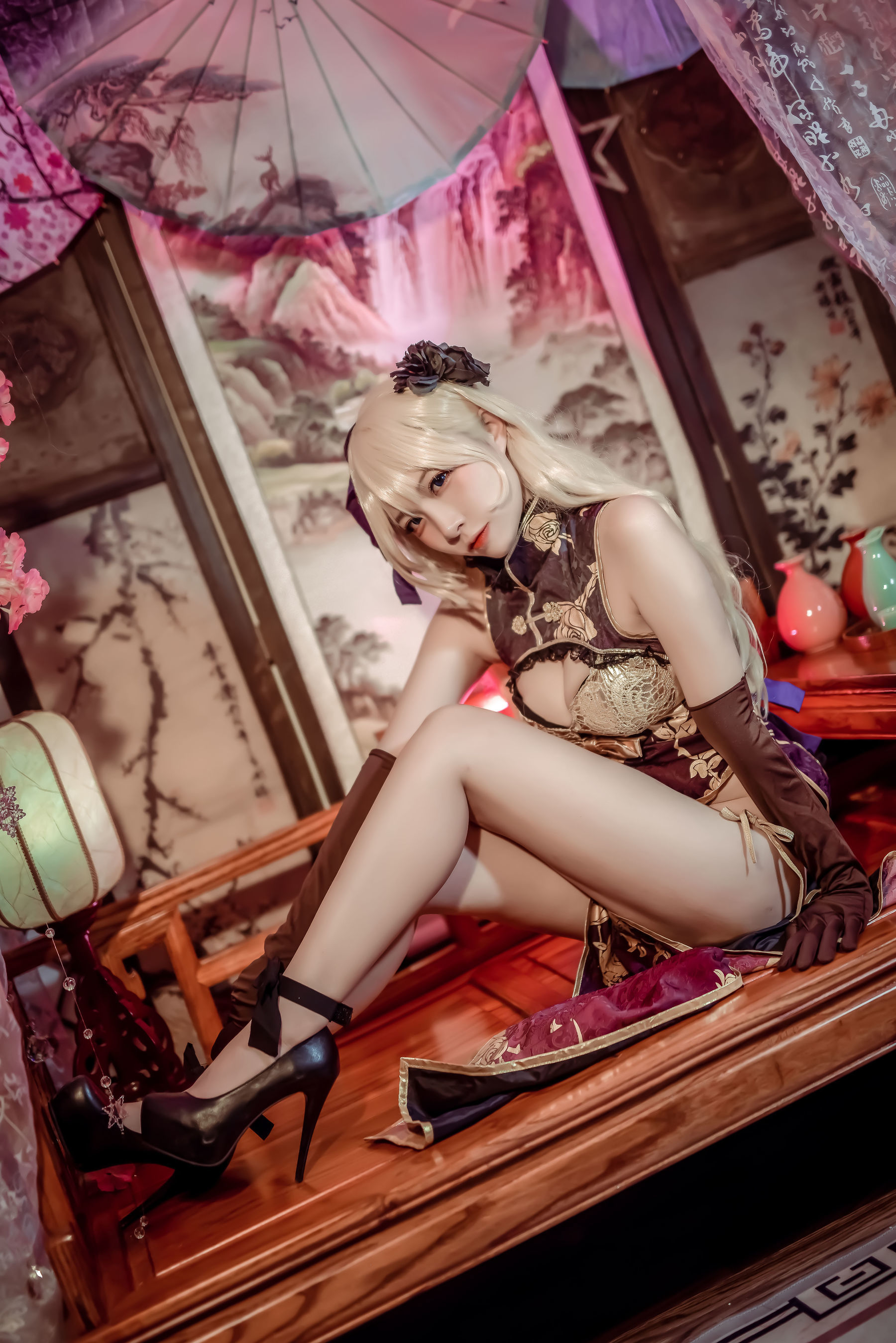 人气Coser二佐Nisa 金莲