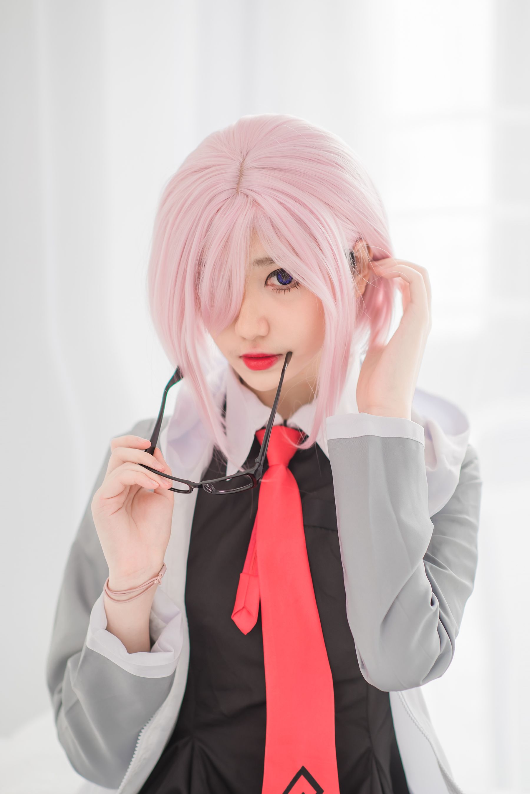 动漫博主南桃Momoko 玛修制服