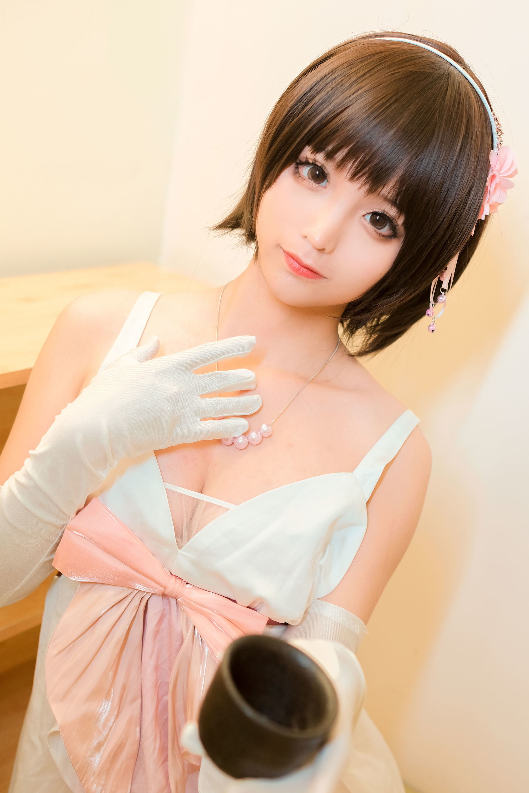 动漫博主蠢沫沫 加藤惠礼服