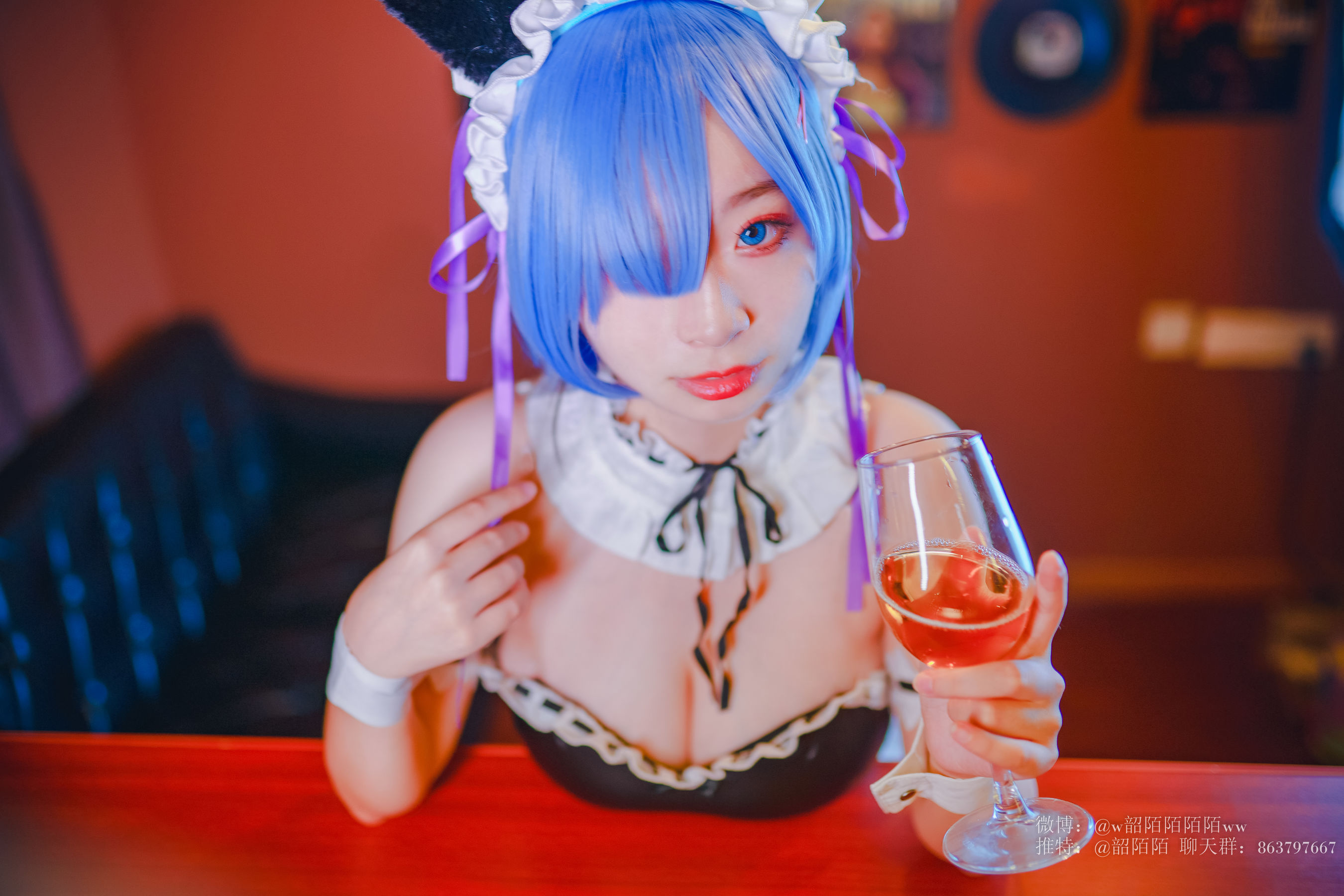 Cosplay美女韶陌陌 雷姆