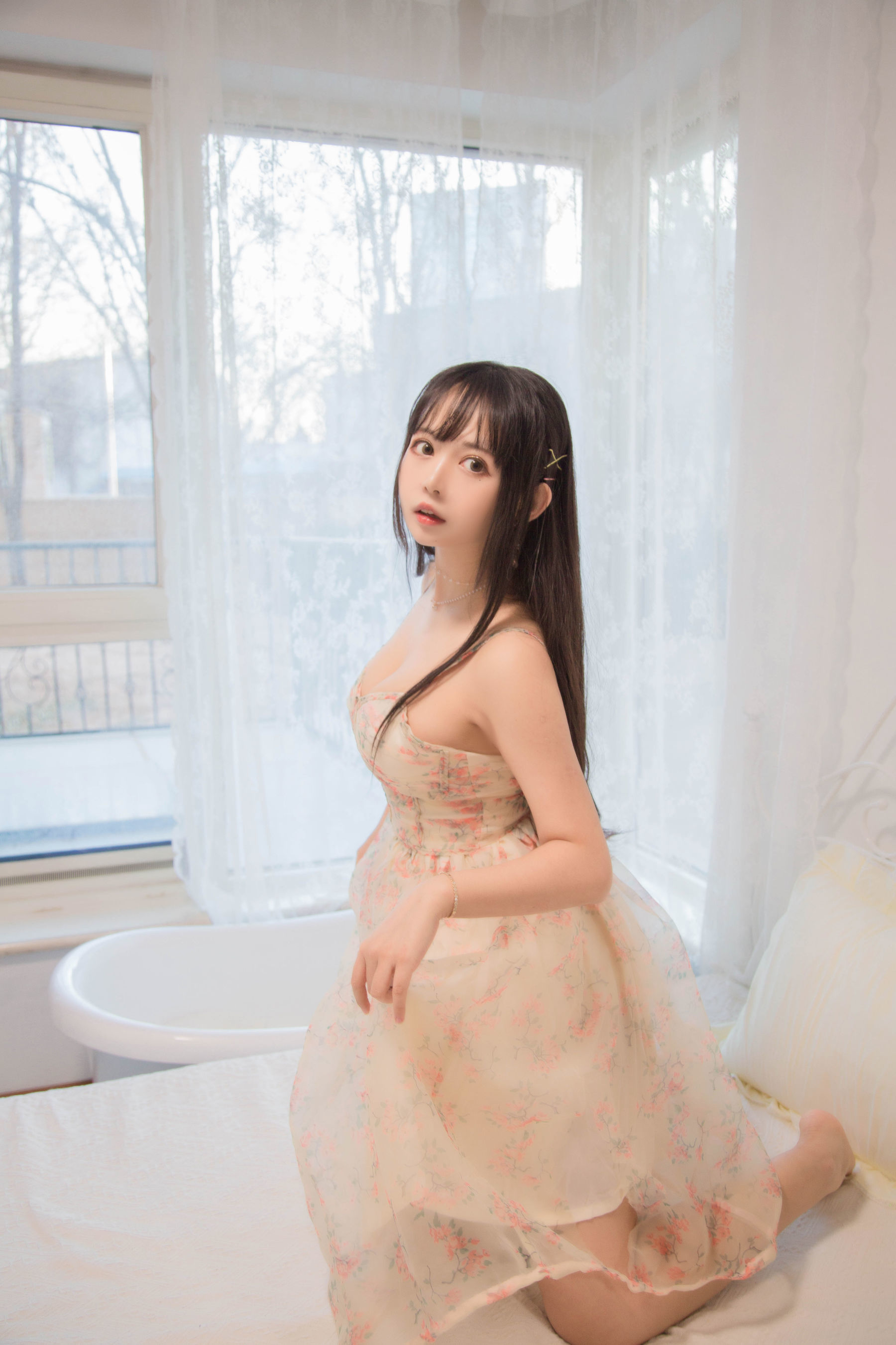 大眼萌妹黑猫猫OvO good morning + good night
