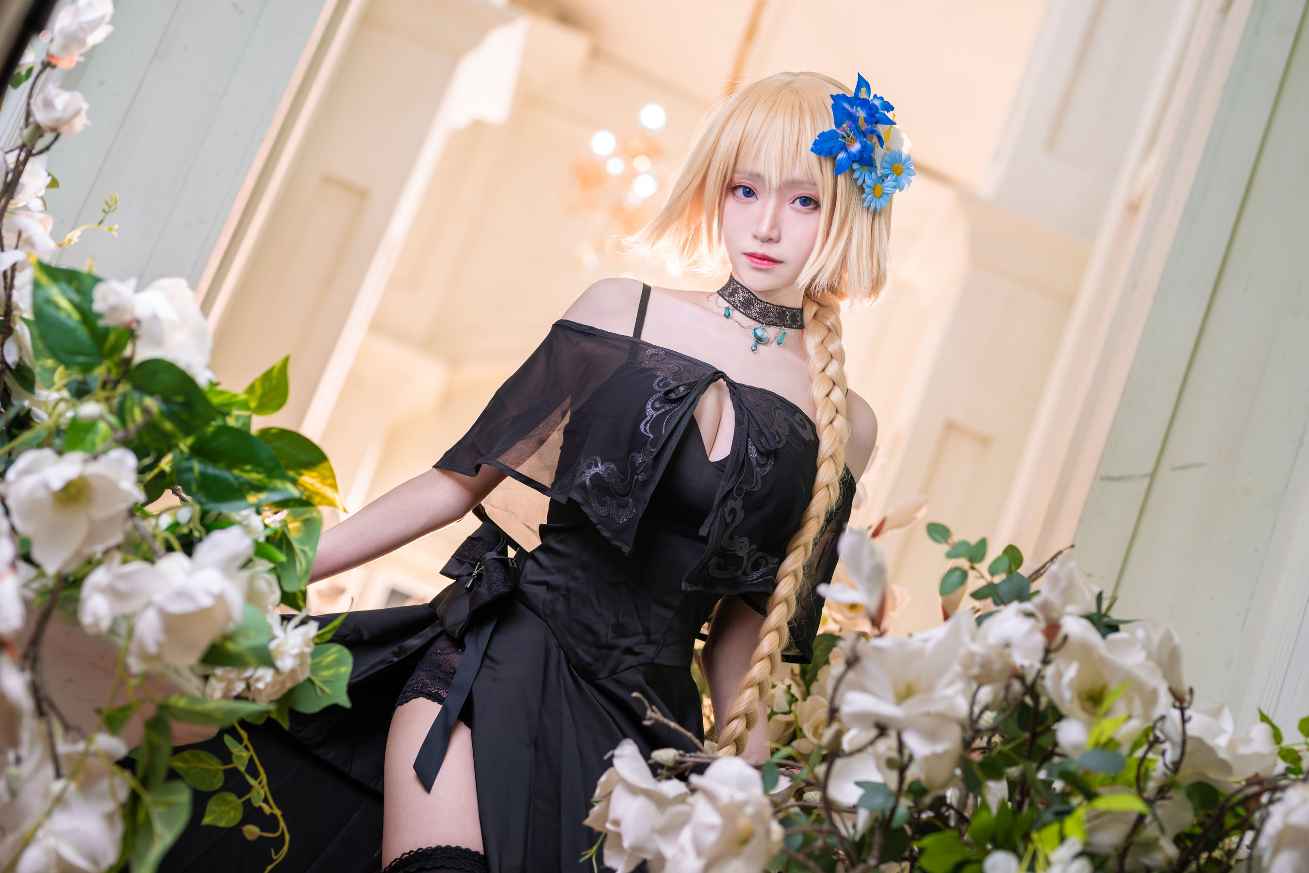 长腿Coser青青子Js 礼服贞德