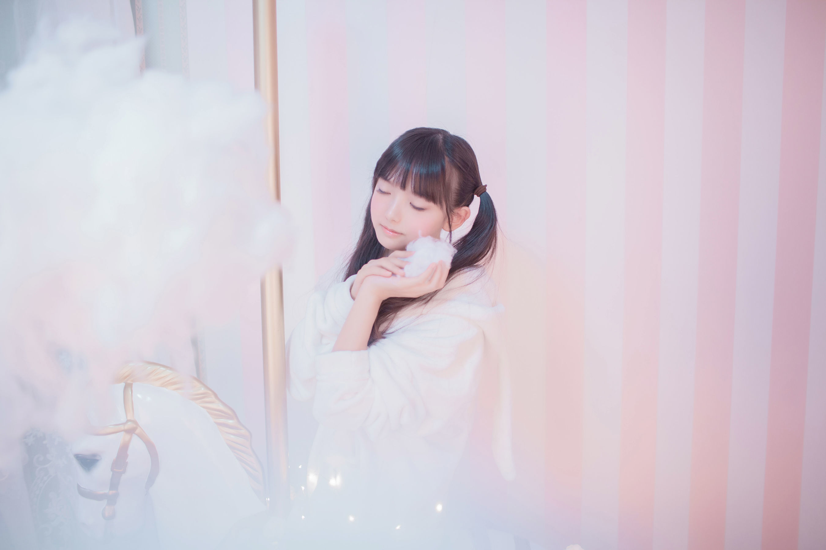可爱妹妹樱群 玻璃罩下的旋转木马