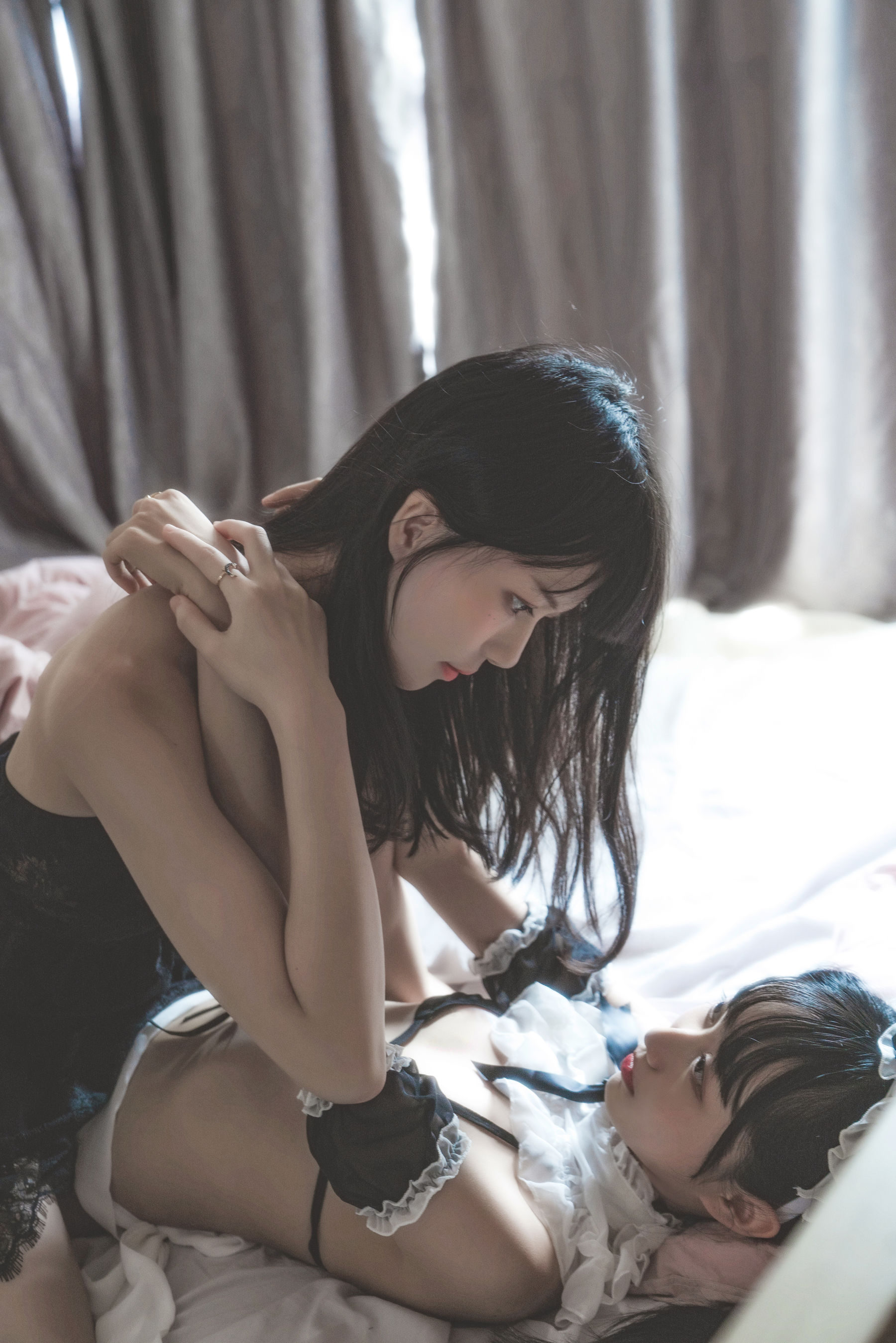 萌系小姐姐木绵绵OwO&桜桃喵 暮(黑裙×妹抖)