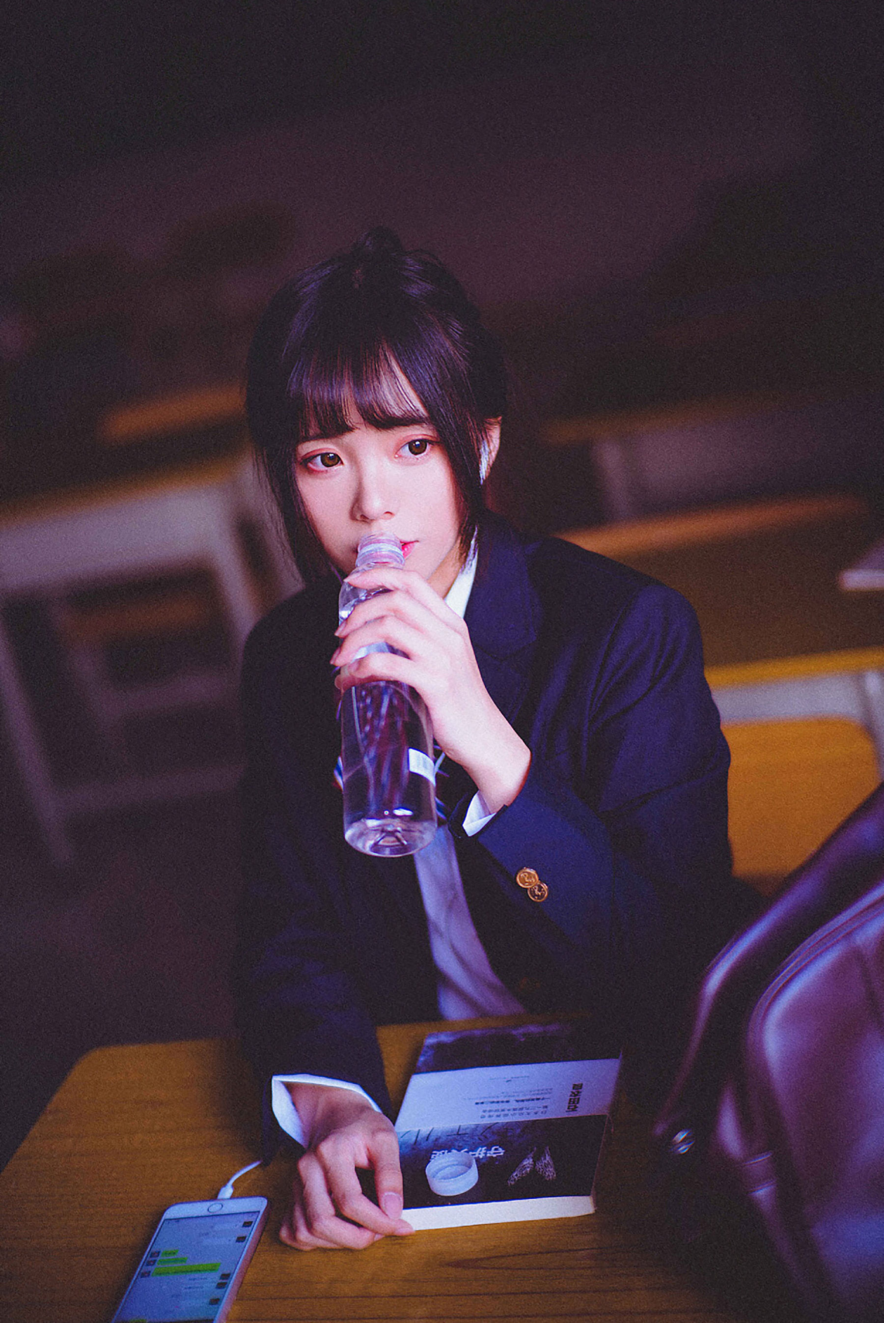 萌系小野妹子w 冬装JK