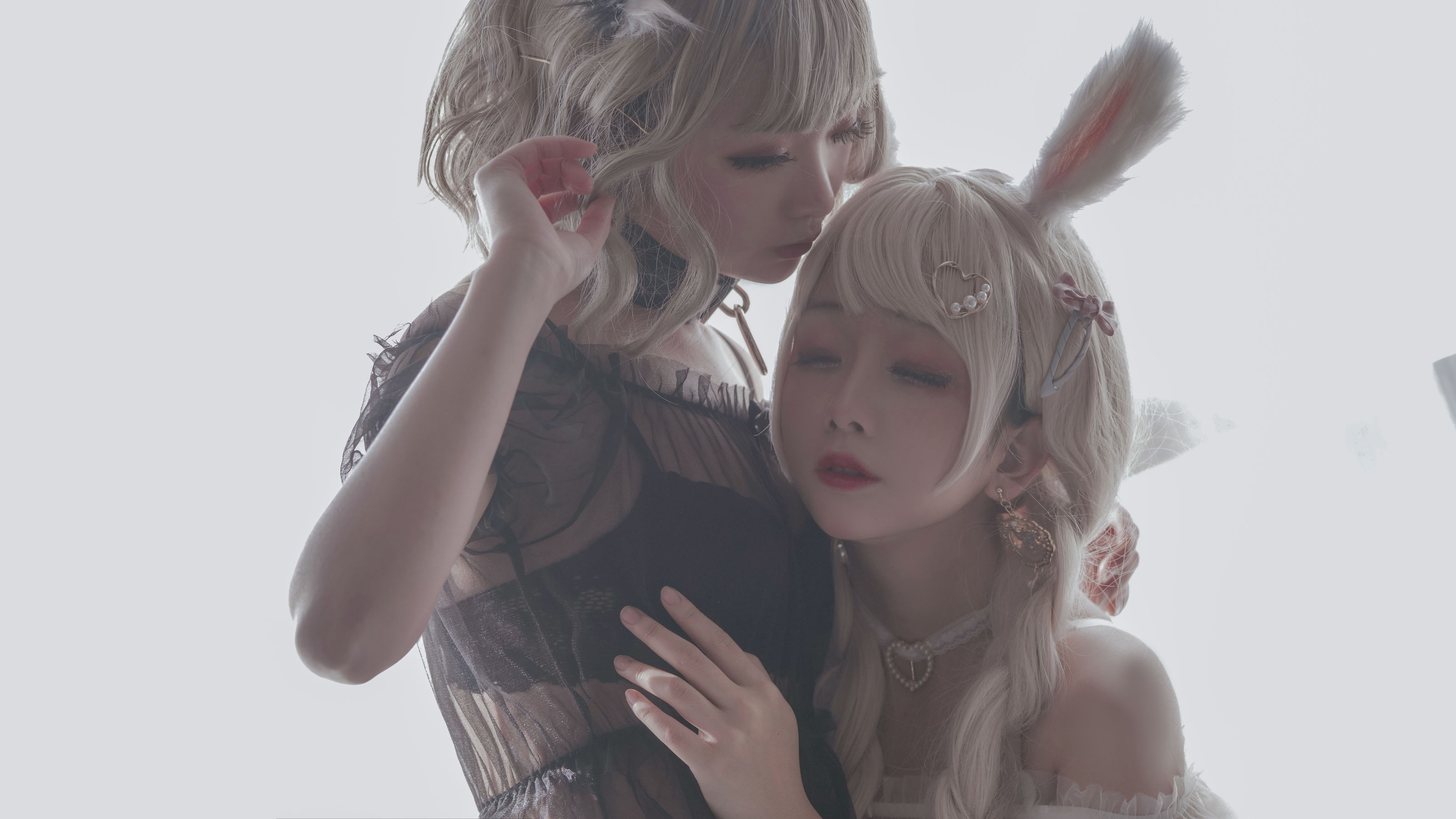 Cosplay日奈娇 猫与兔
