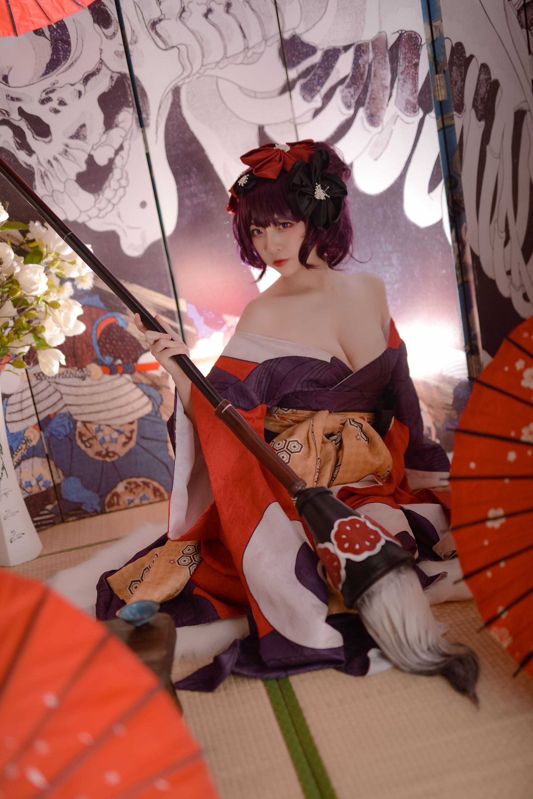 人气Coser二佐Nisa Fate葛饰北斋