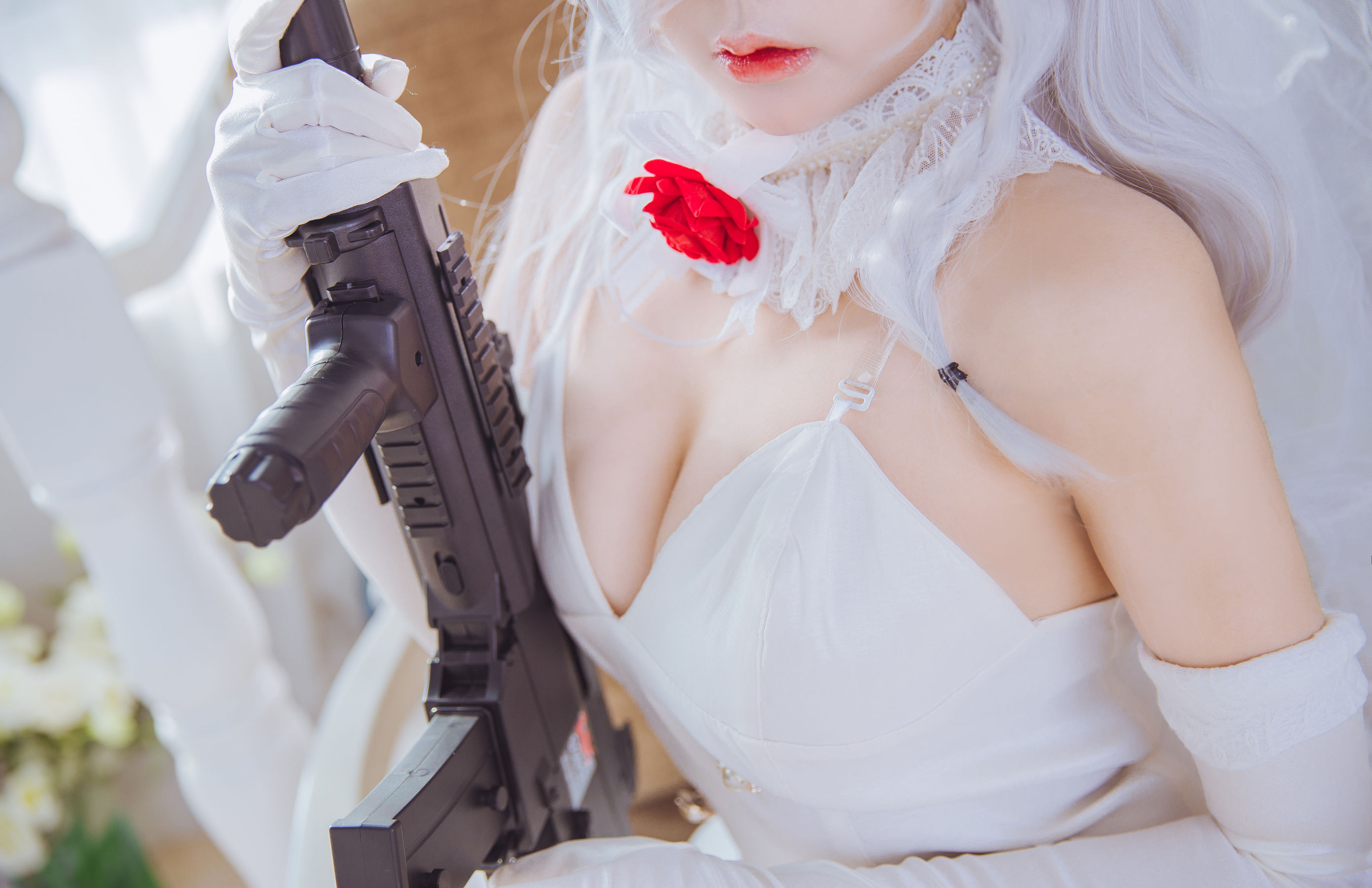 Cosplay日奈娇 g36c 礼服