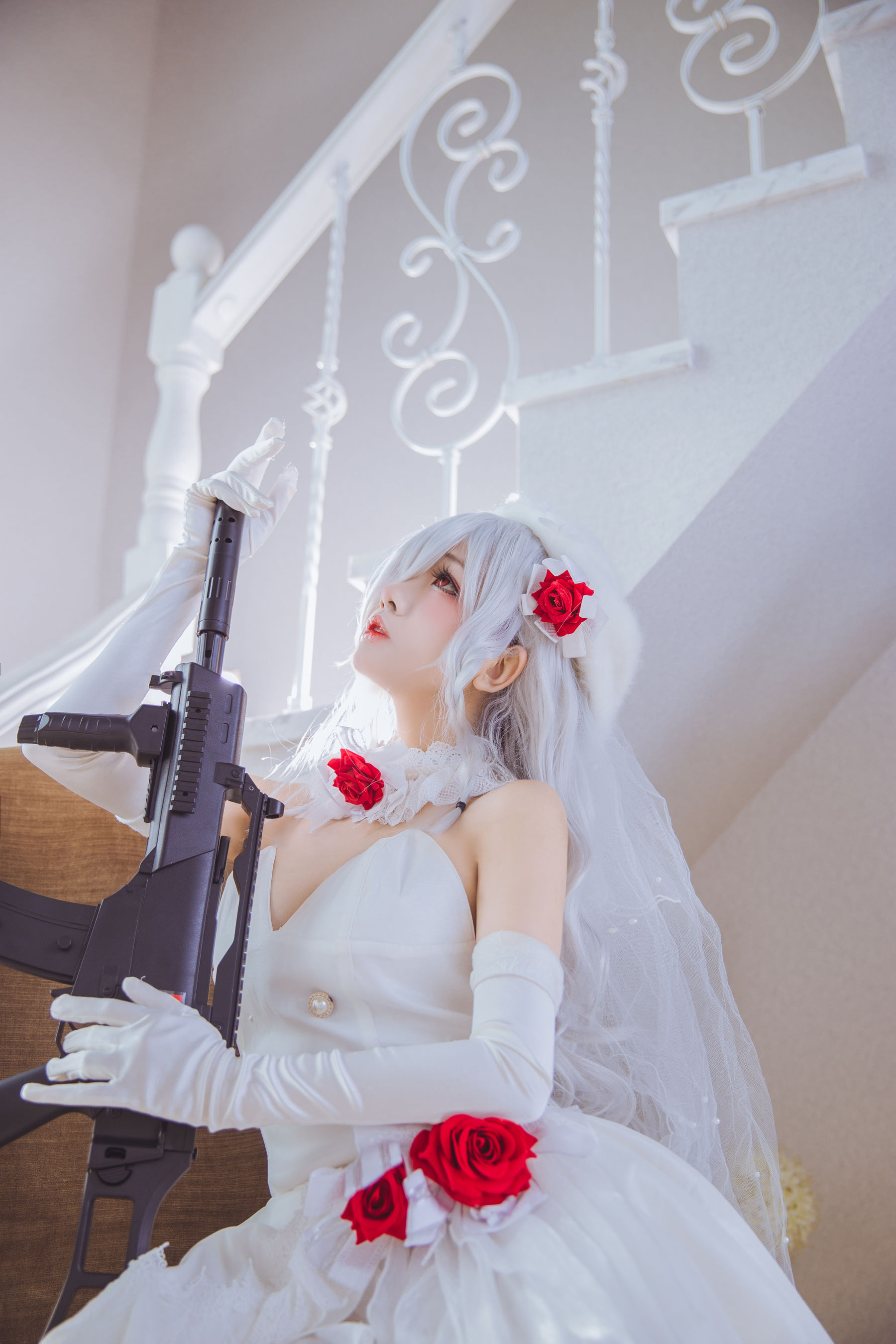 Cosplay日奈娇 g36c 礼服