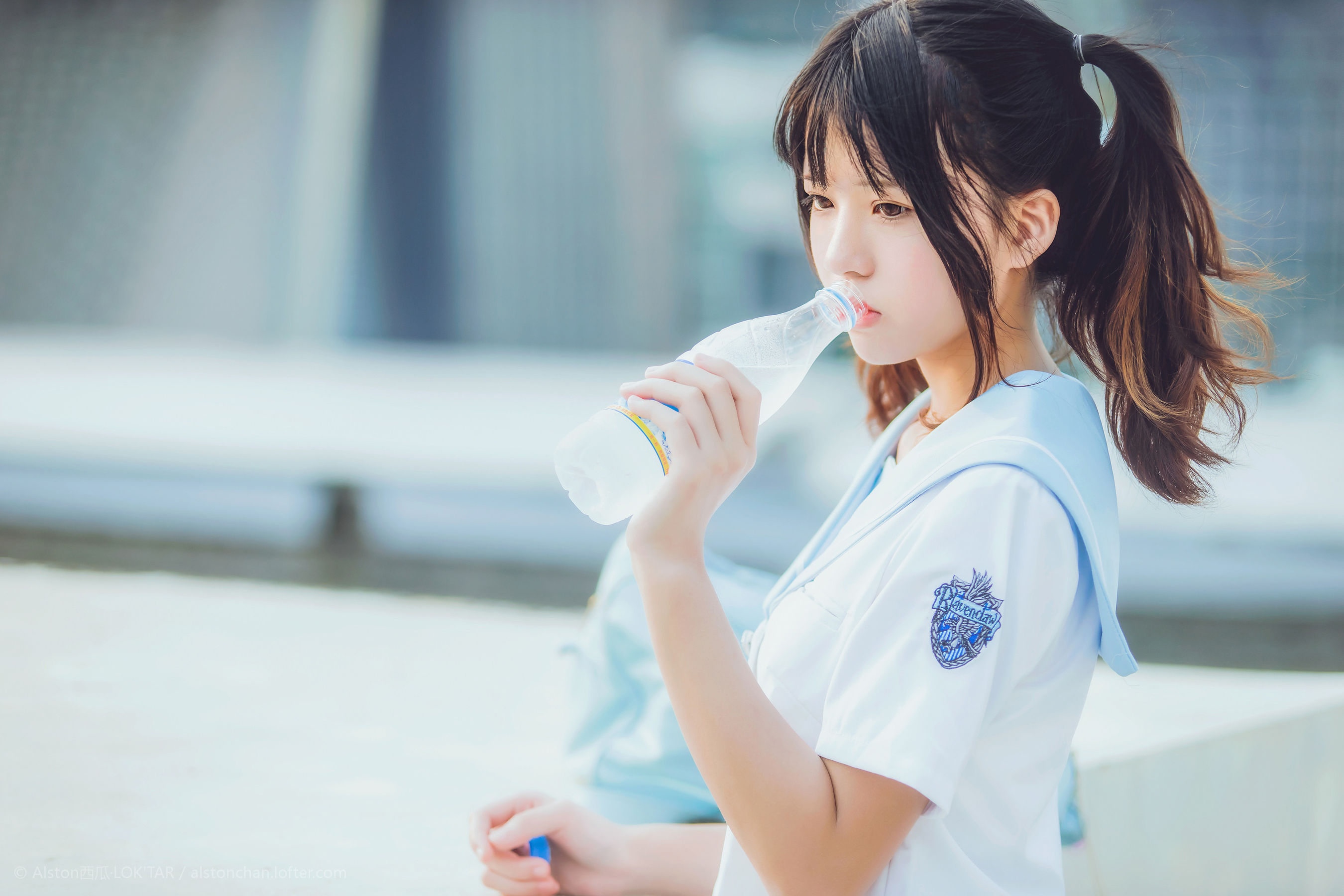 桜桃喵 穿制服的样子