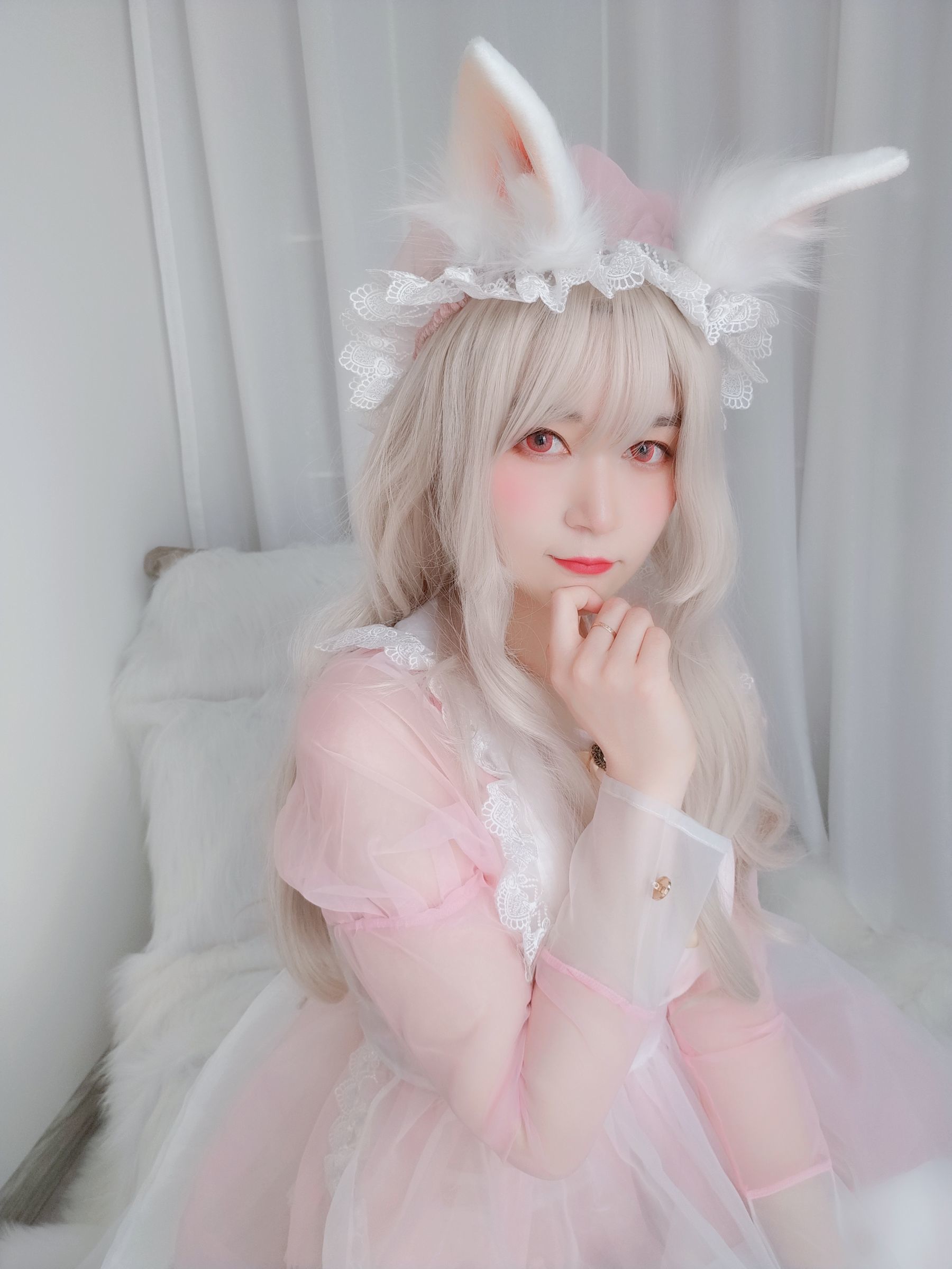 Coser小姐姐白银 女仆小兔子