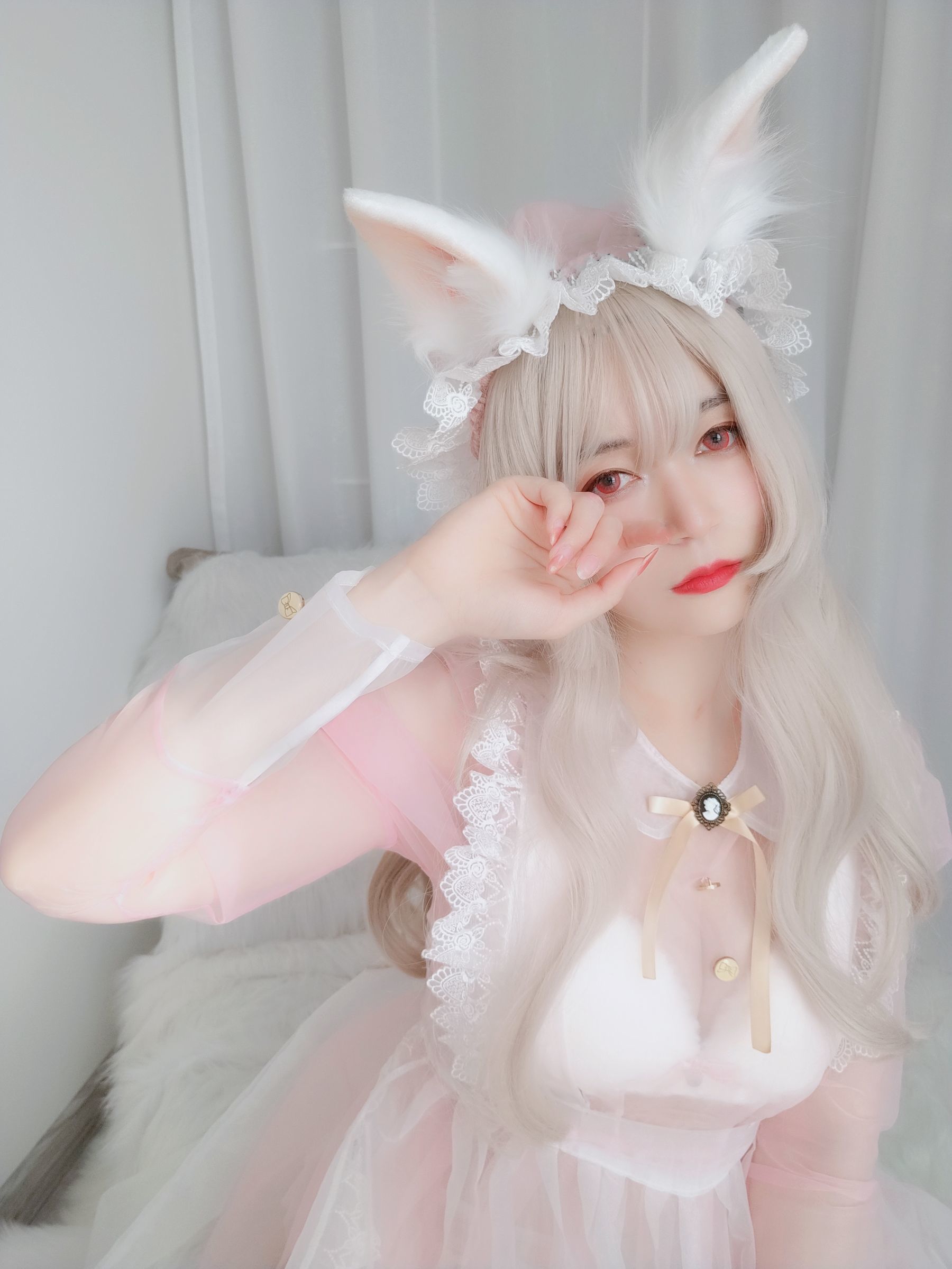 Coser小姐姐白银 女仆小兔子
