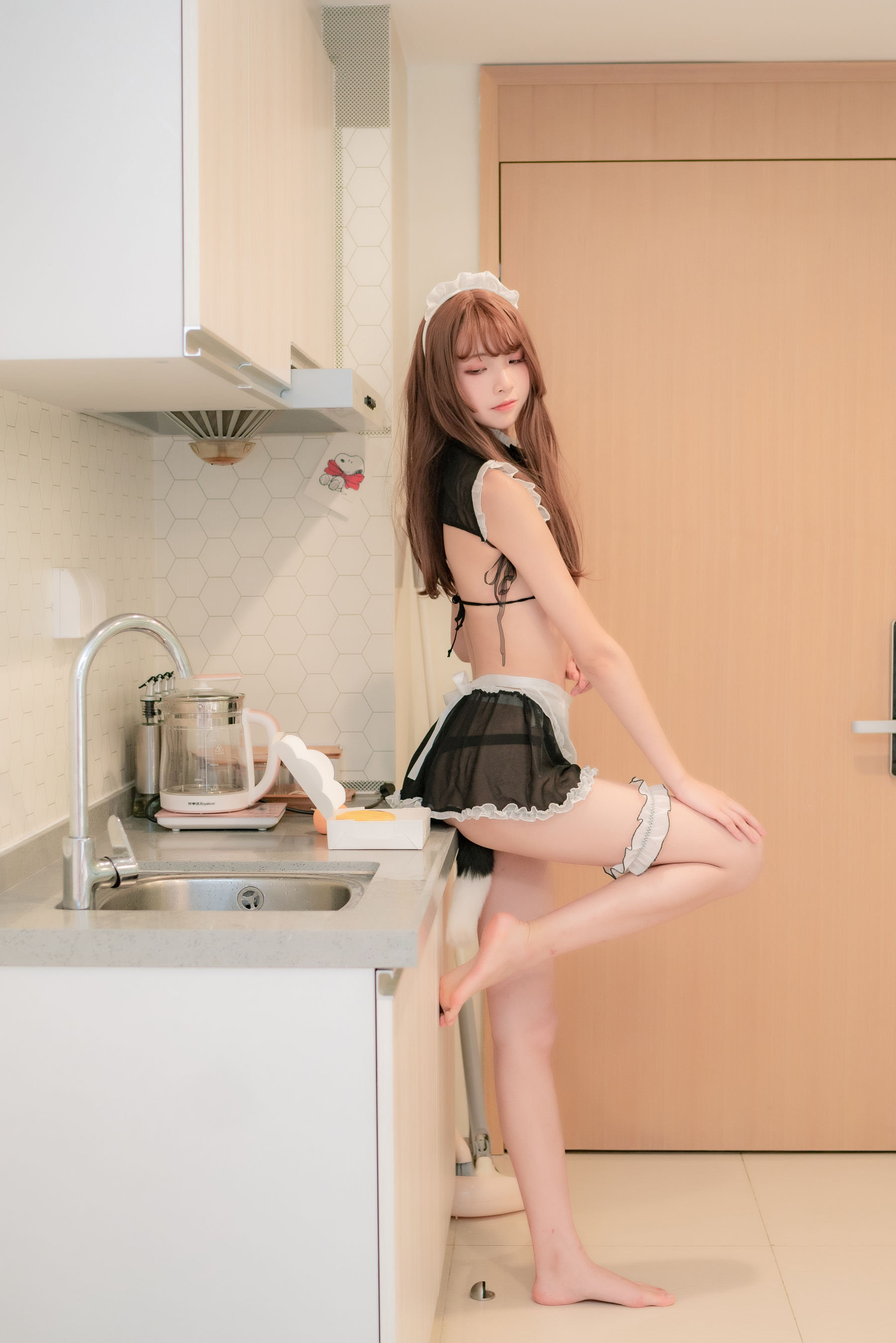 清纯妹子西瓜 私房女仆