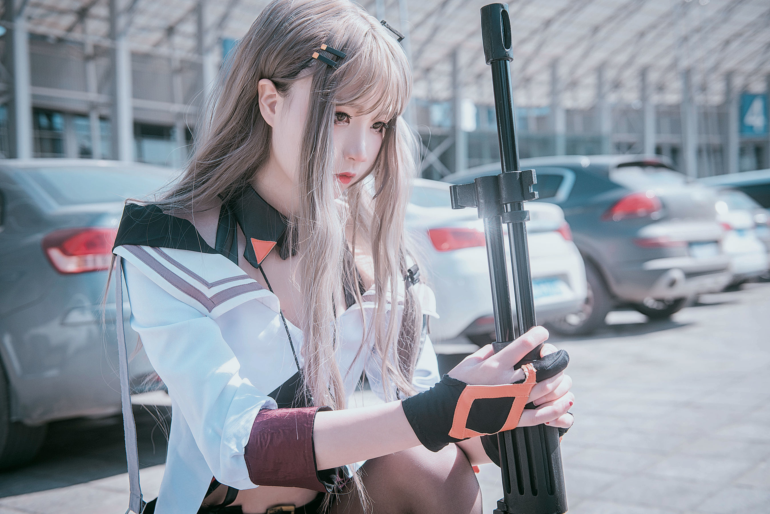 清纯少女五更百鬼 少女前线