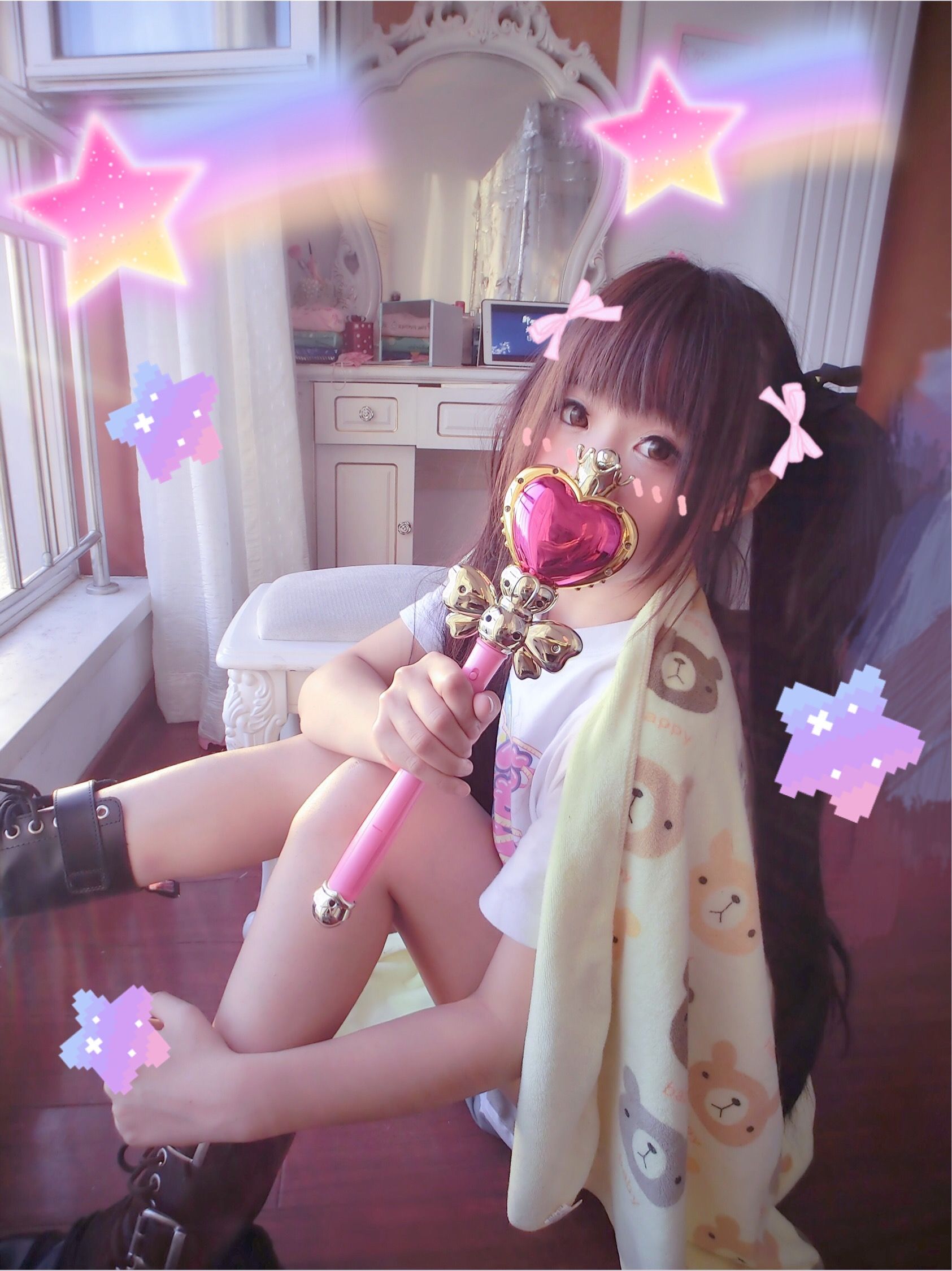 萌妹子Coser摇摇乐yoyo 魔法少女