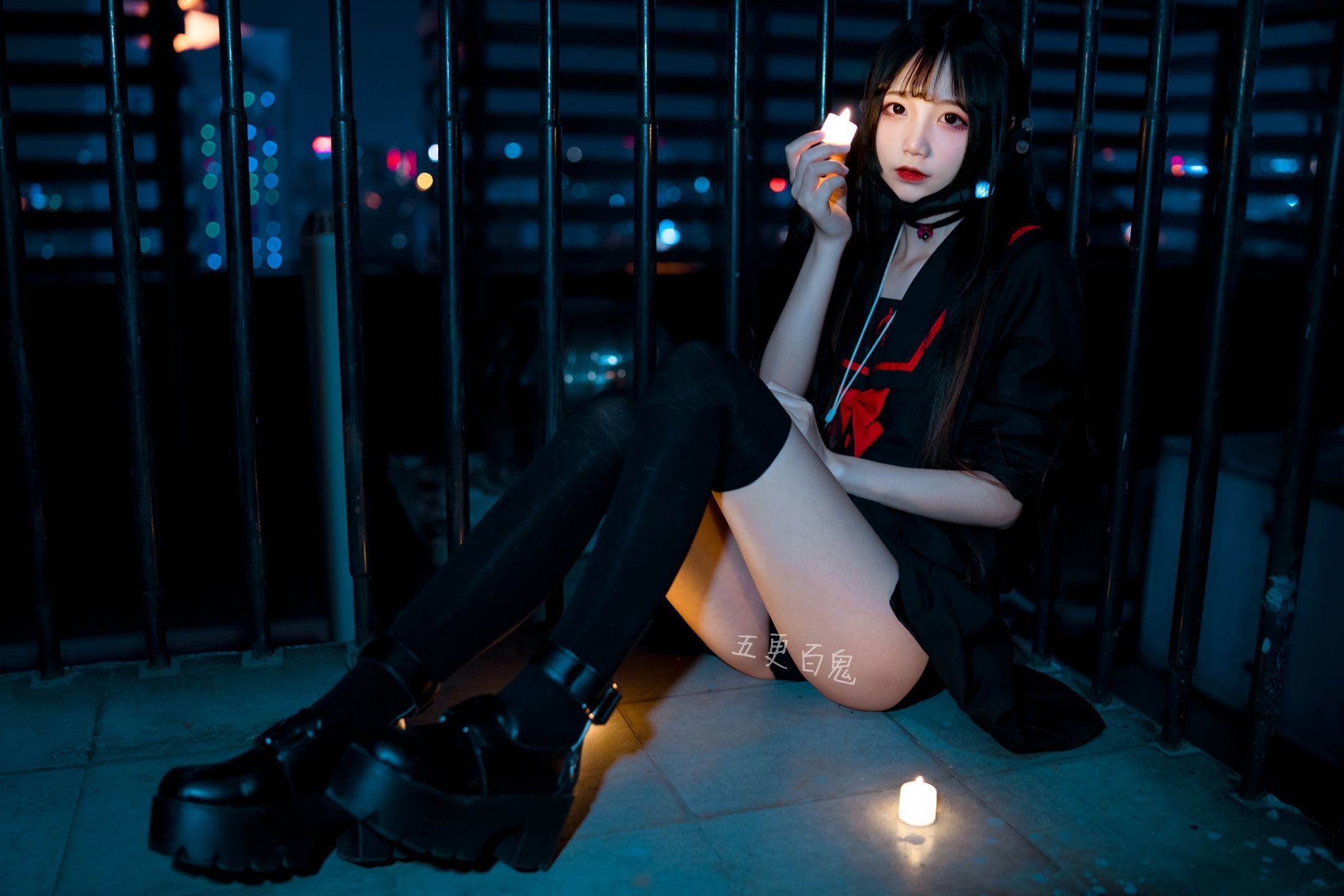 清纯少女五更百鬼 制服