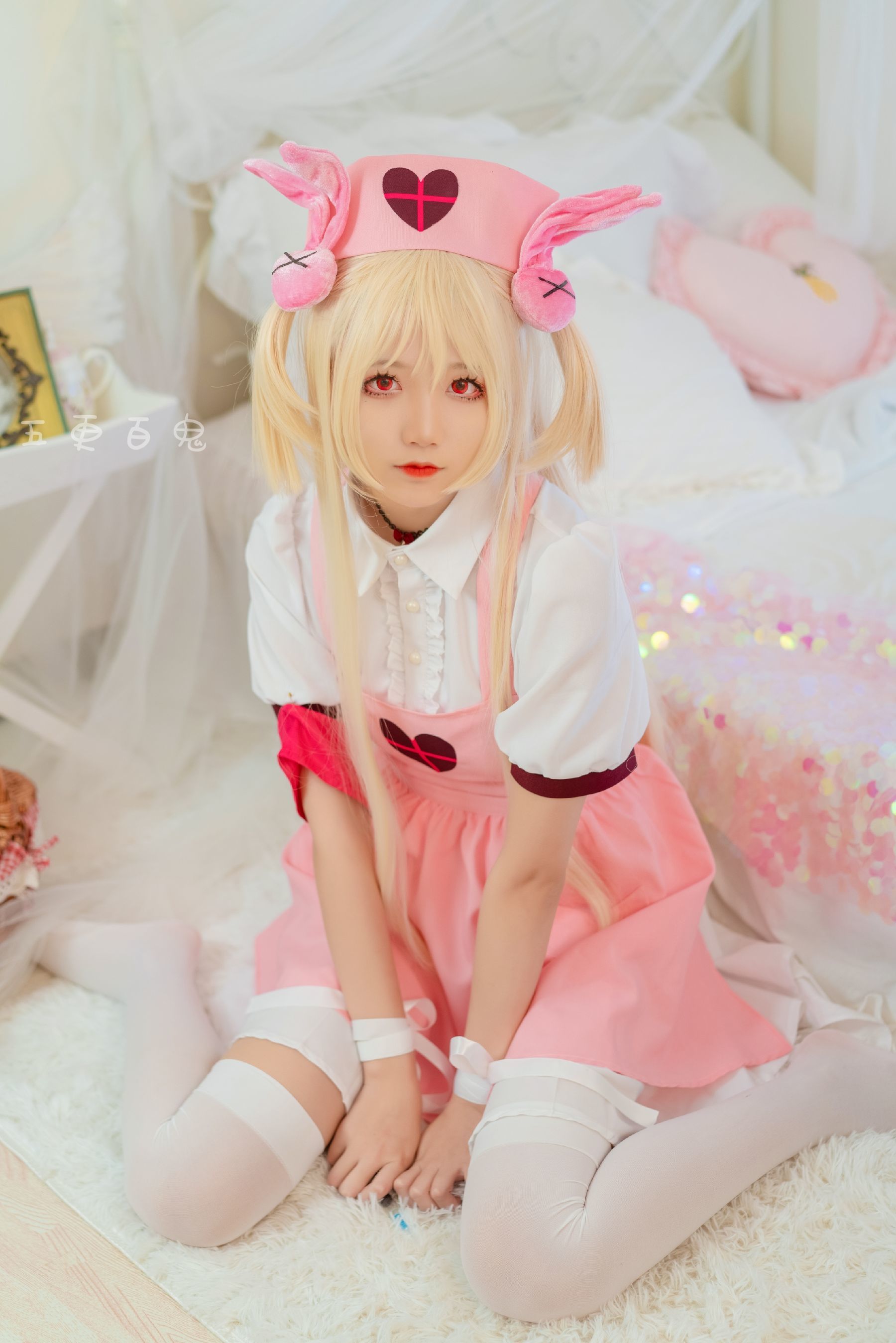 清纯少女五更百鬼 过膝袜