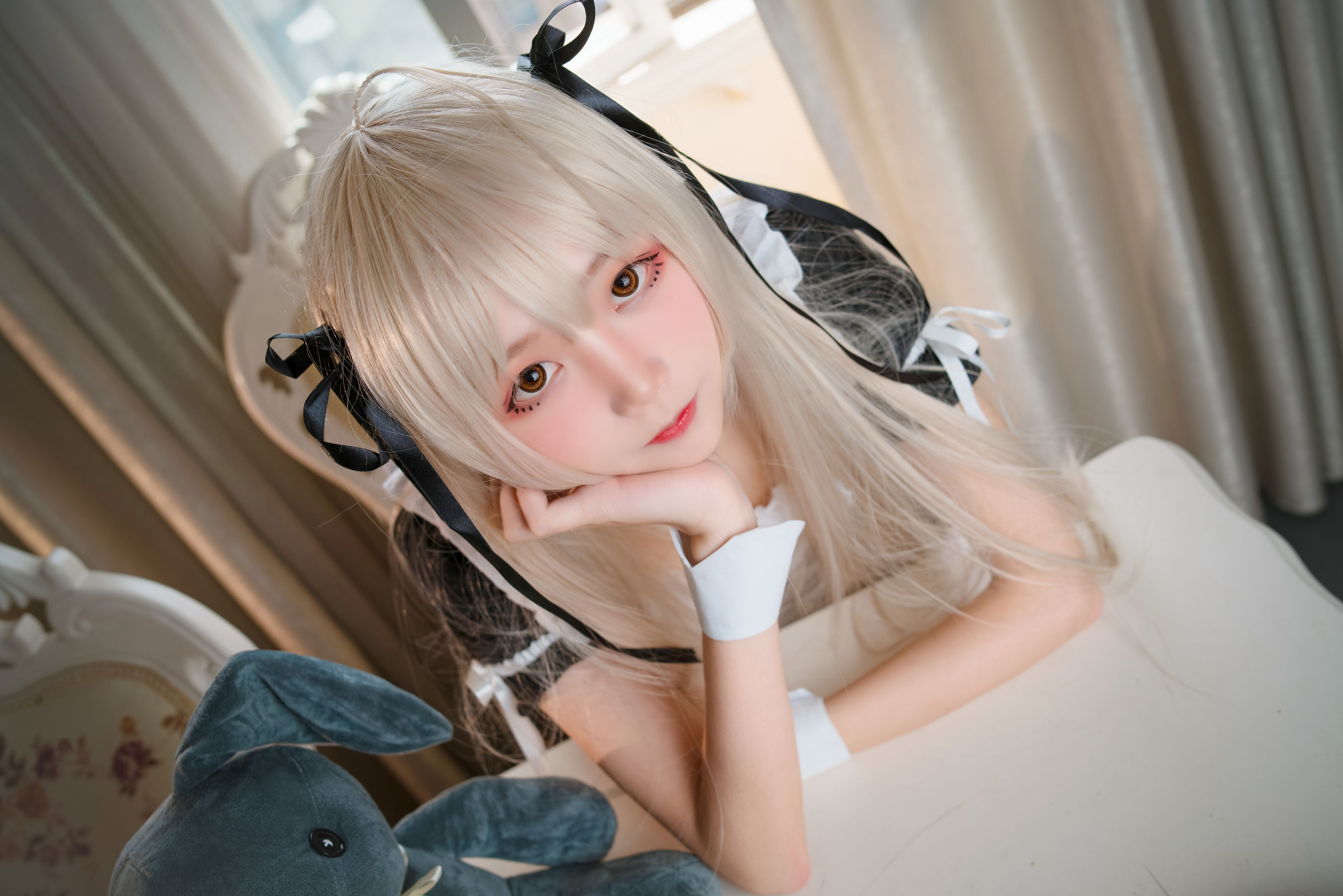 清纯少女五更百鬼 穹妹女仆