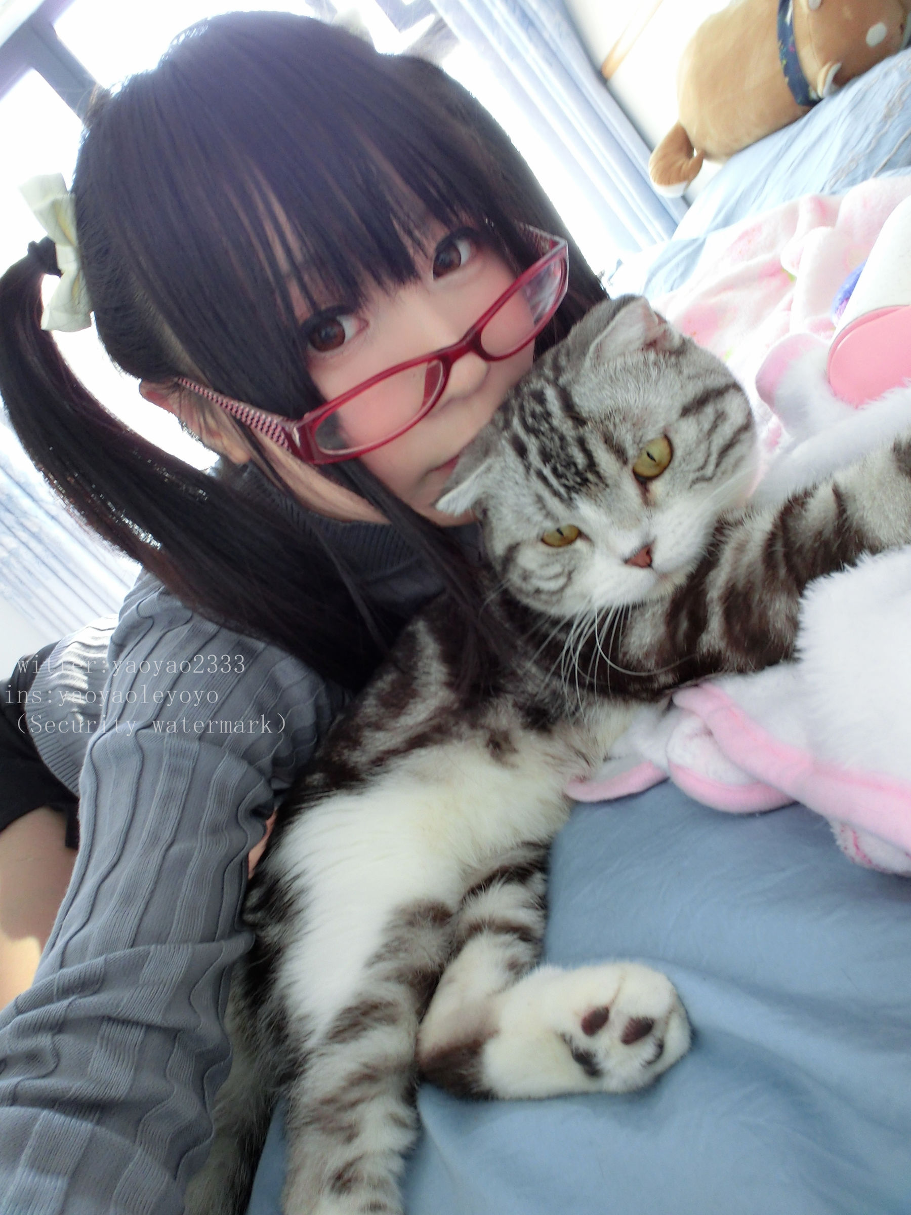 萌妹子Coser摇摇乐yoyo 黑丝美少女