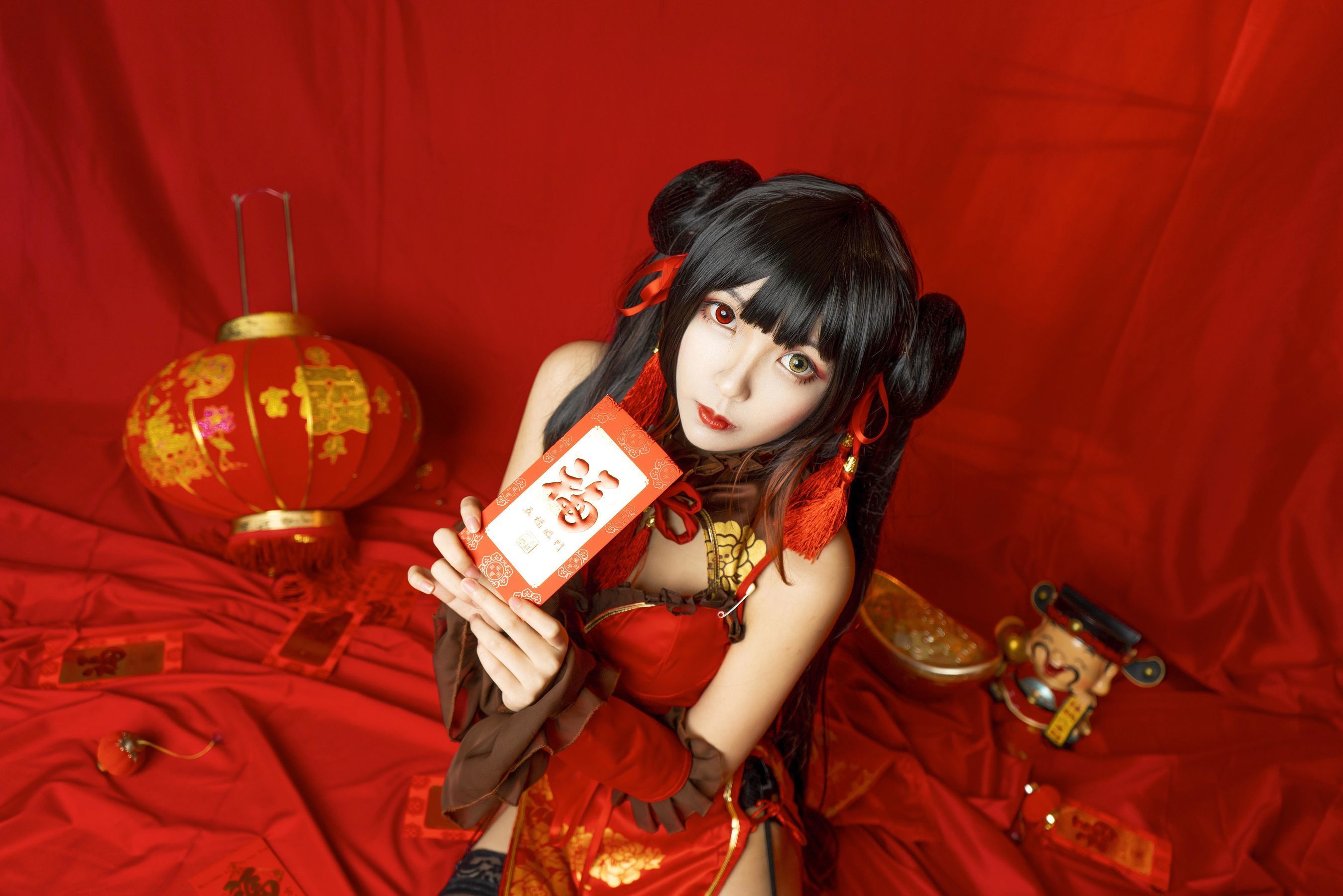 Coser小姐姐妍子坚不可摧 狂三新年