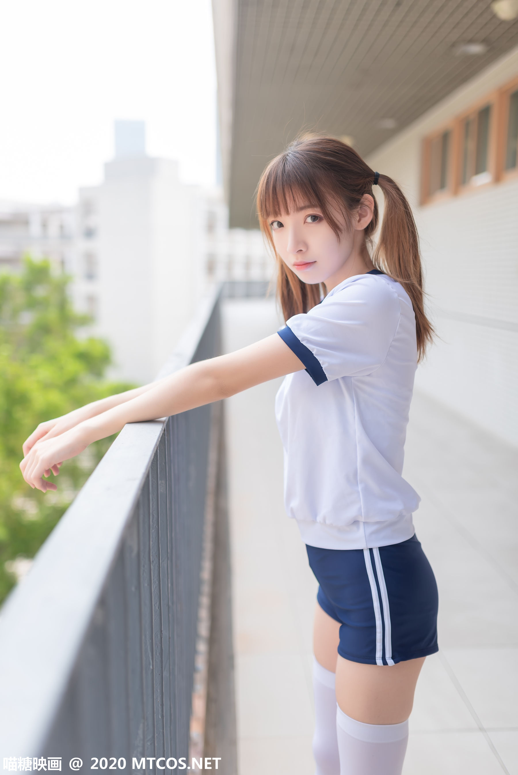 [喵糖映画] VOL.182 祖木子 白袜体操服