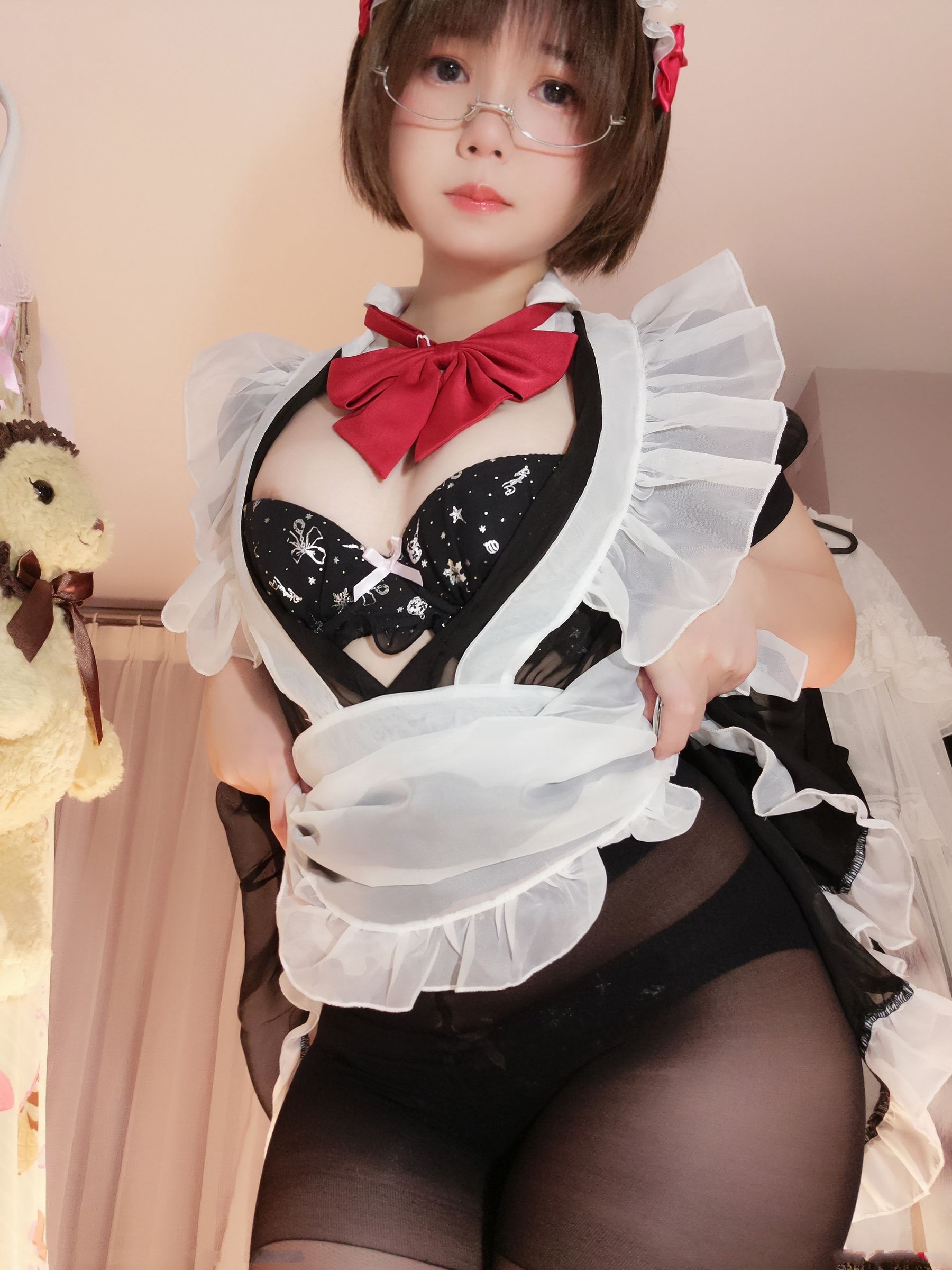 [COS福利] きょう肉肉 Vol.25 性感女仆