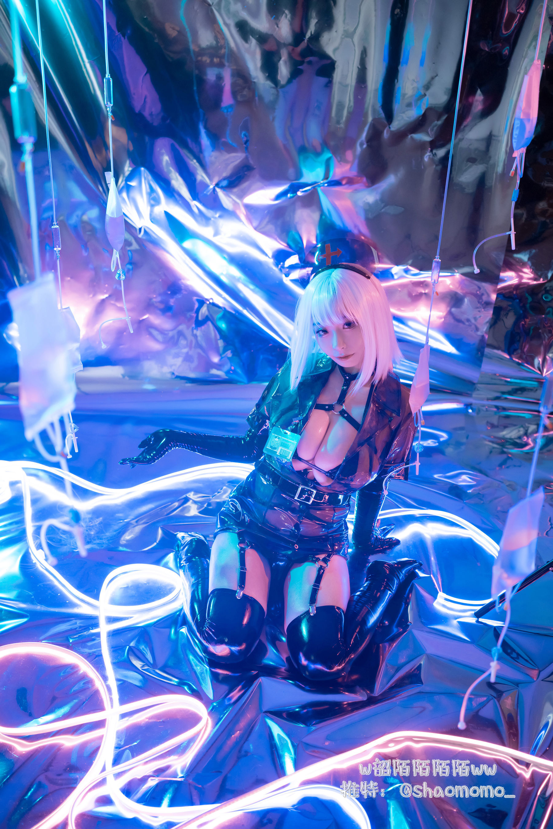 [COS福利] Cosplay美女韶陌陌 - 透明护士