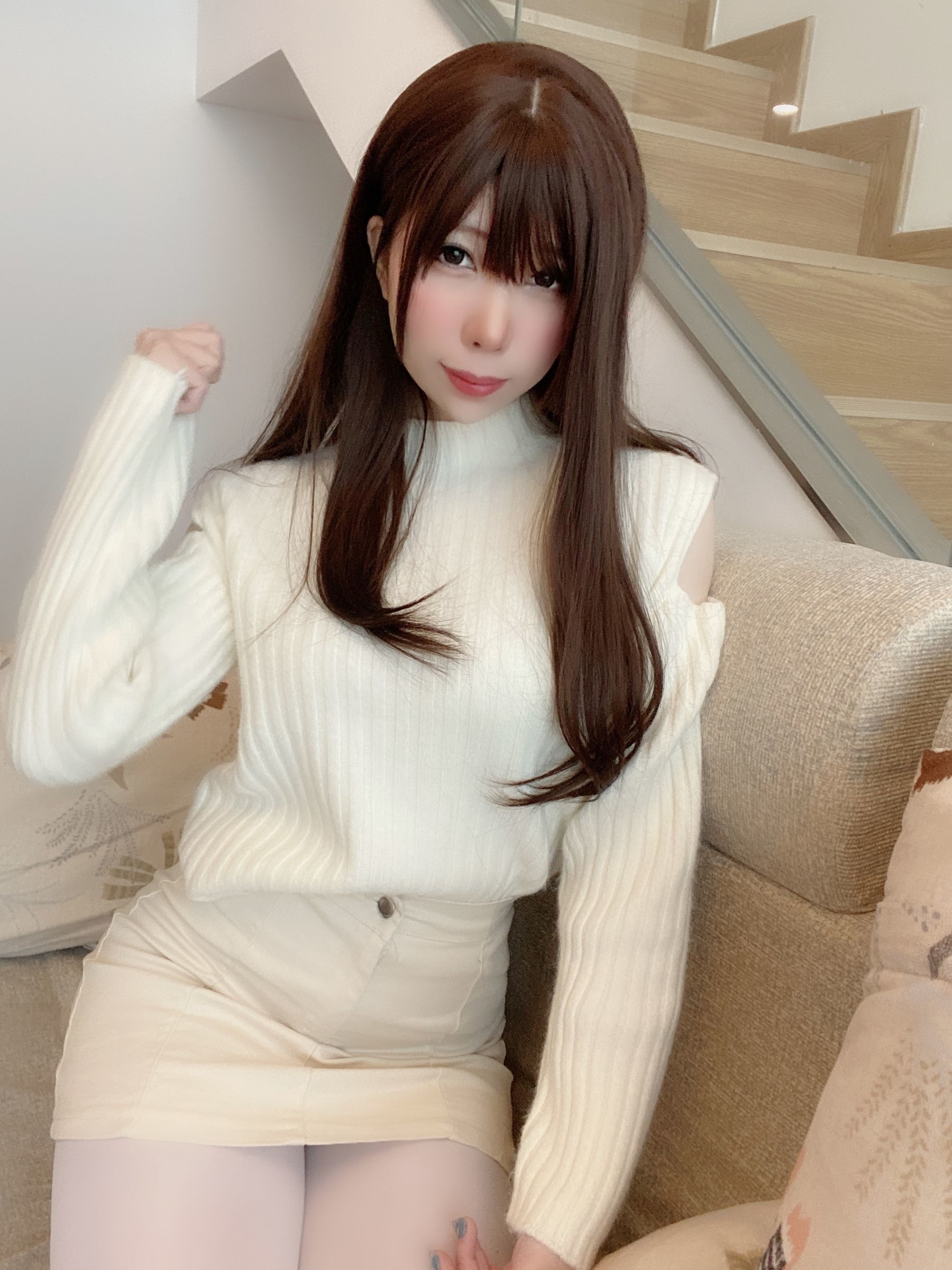 [COS福利] 二次元巨乳美女鹿野希 - 草莓女友