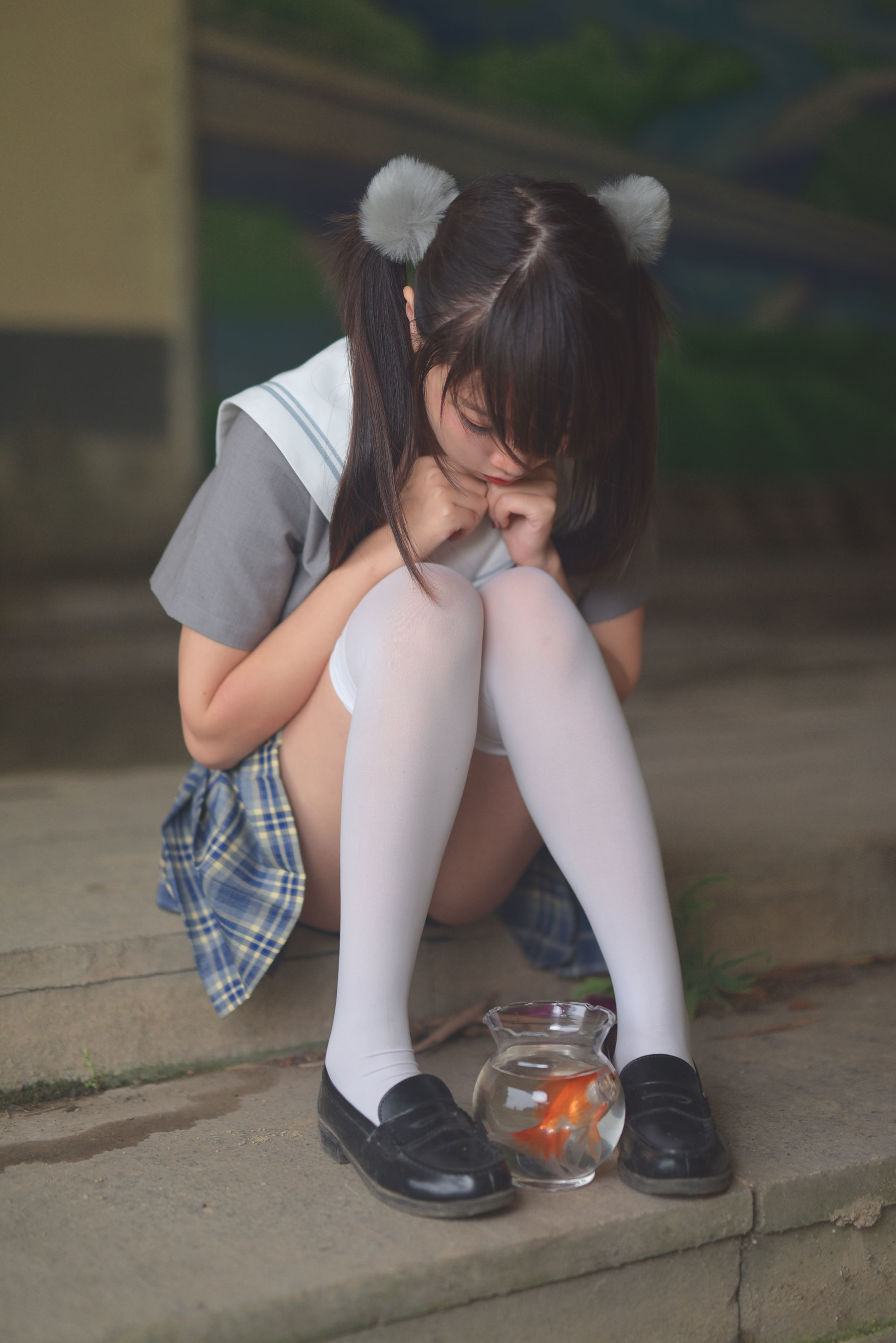 [COS福利] 人气Coser二佐Nisa - JK水手服