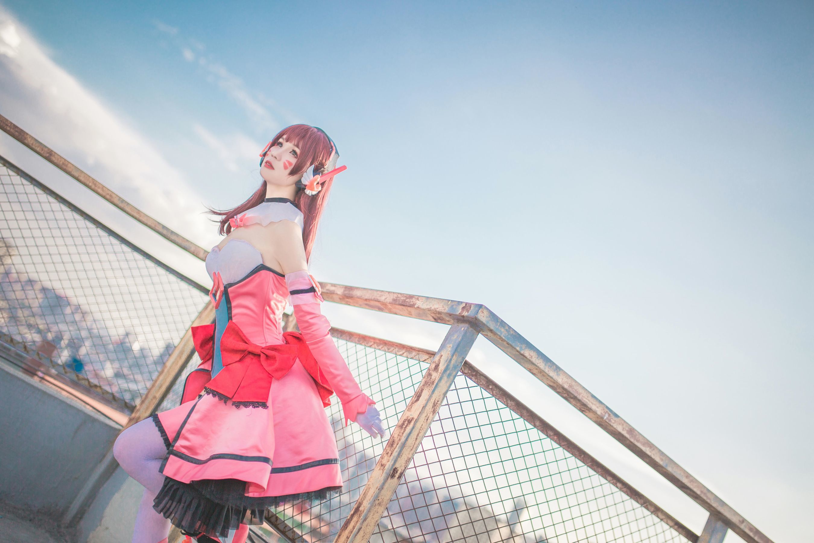 [COS福利] 动漫博主北之北 - 守望先锋 魔法少女D.VA