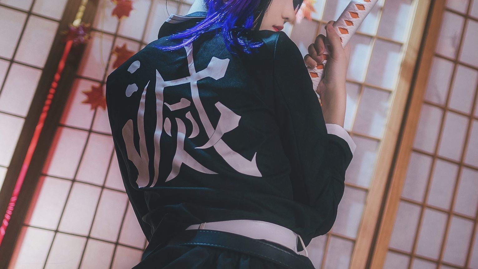 [COS福利] 动漫博主南桃Momoko - 蝴蝶忍队服
