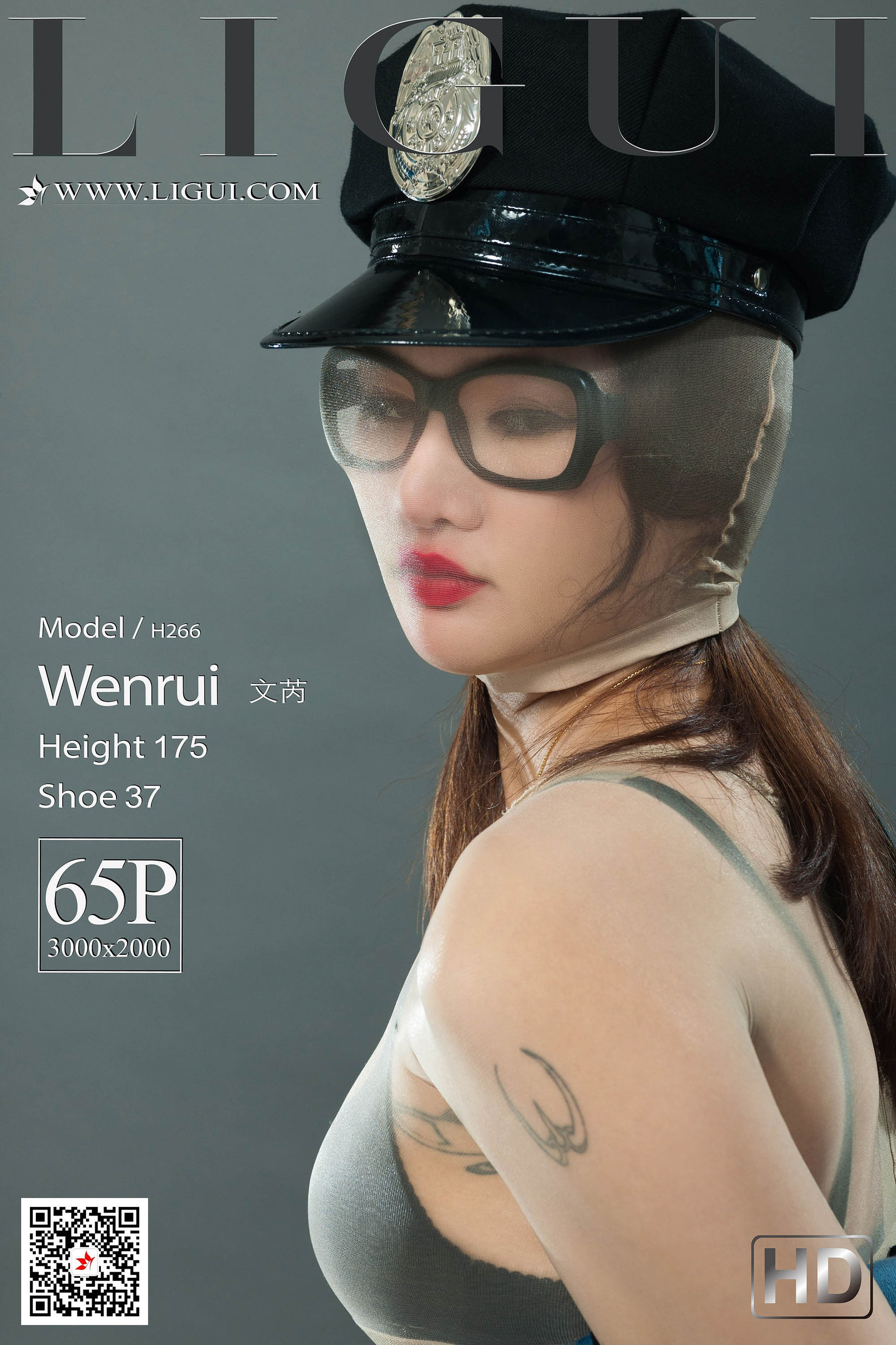 [丽柜Ligui] 网络丽人 Model 文芮