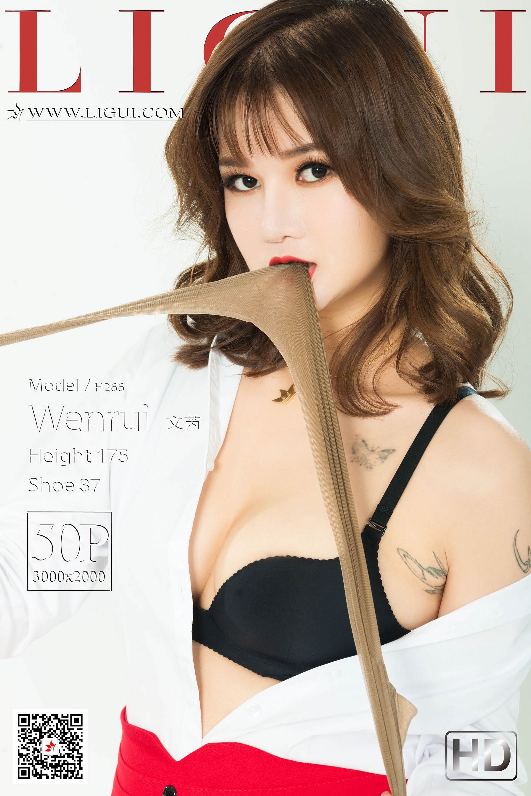 [丽柜Ligui] 网络丽人 Model 文芮