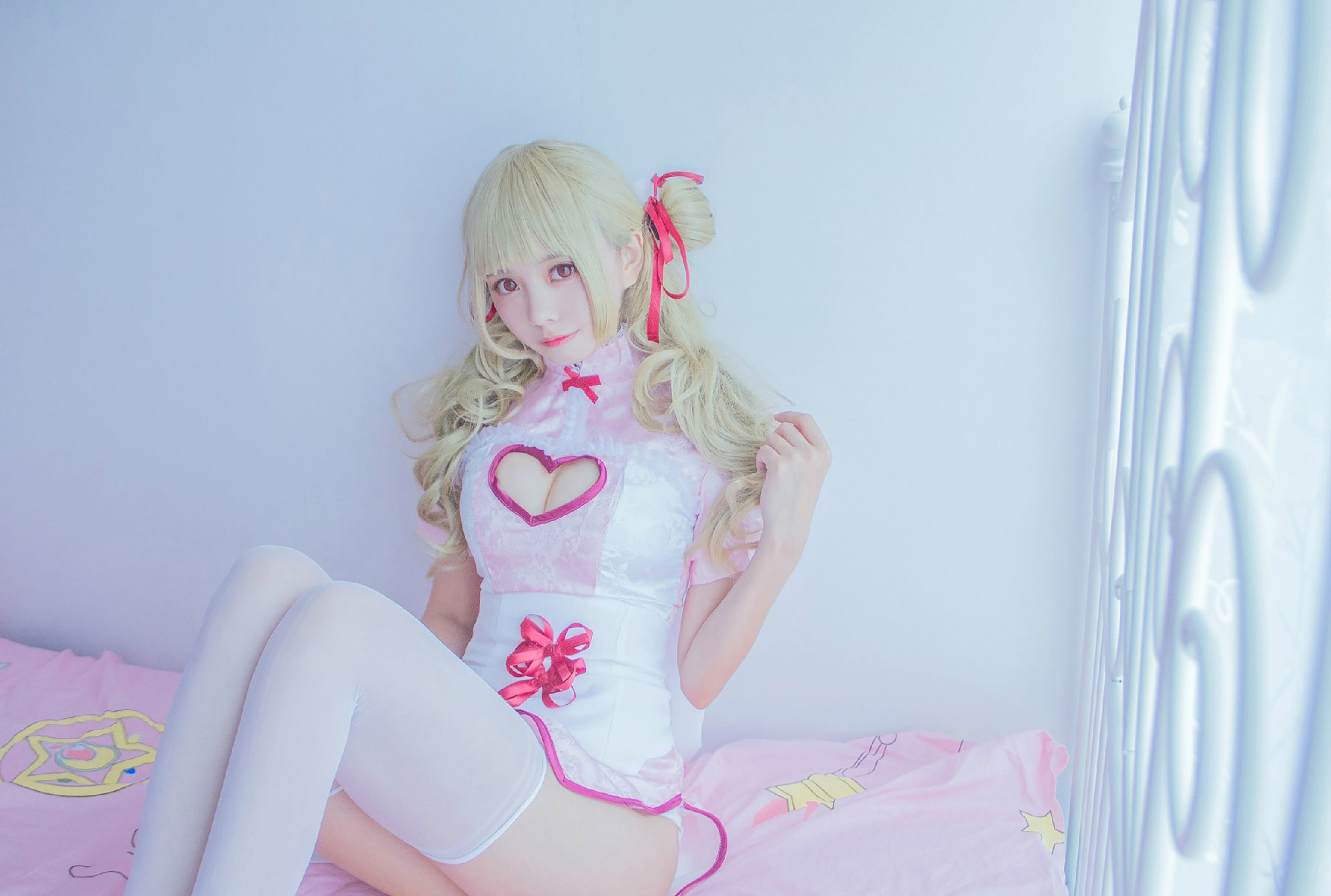 [Cosplay写真] 萌系小野妹子w - 双马尾什么的太可爱了