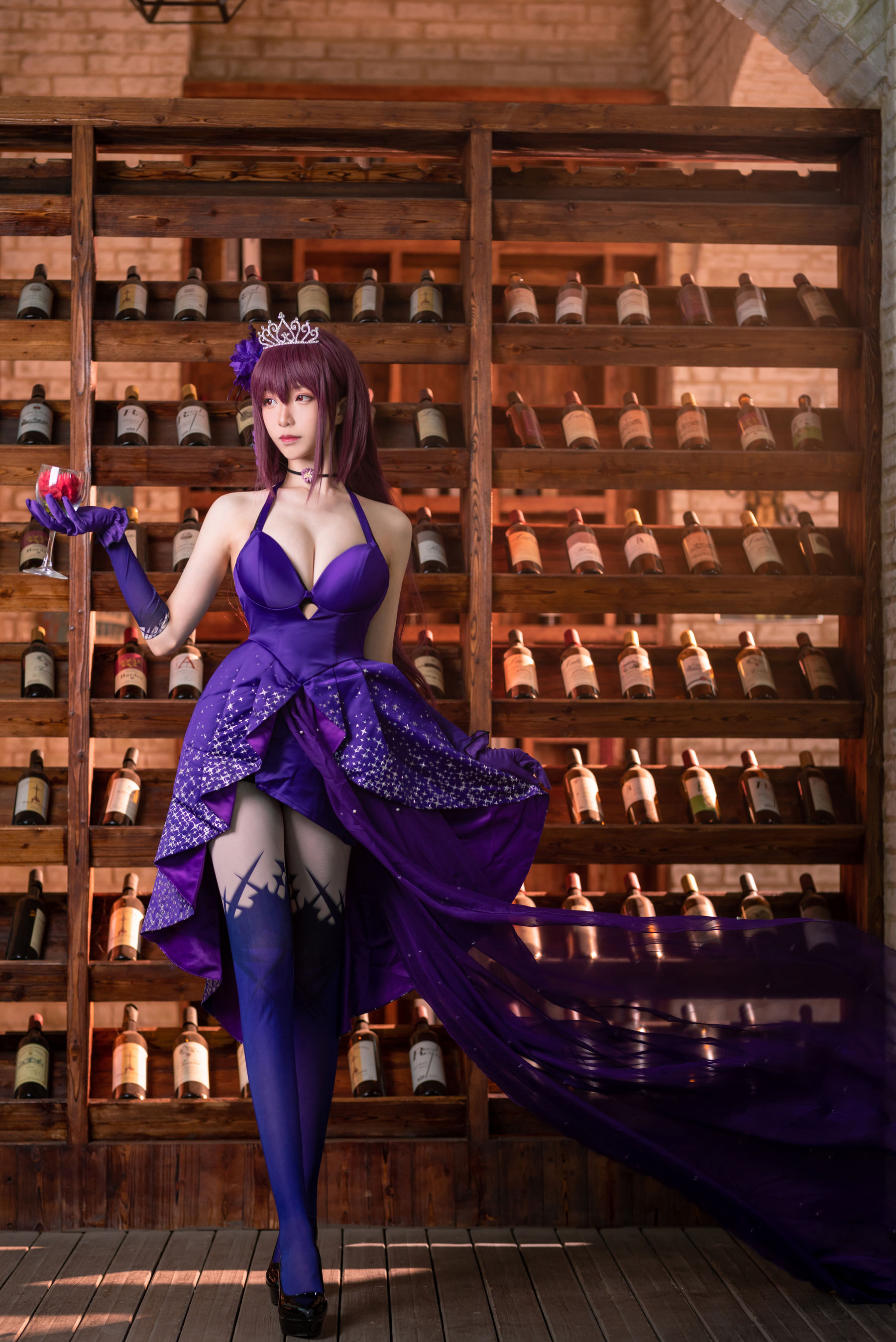 [Cosplay写真] 长腿Coser青青子Js - 斯卡哈2