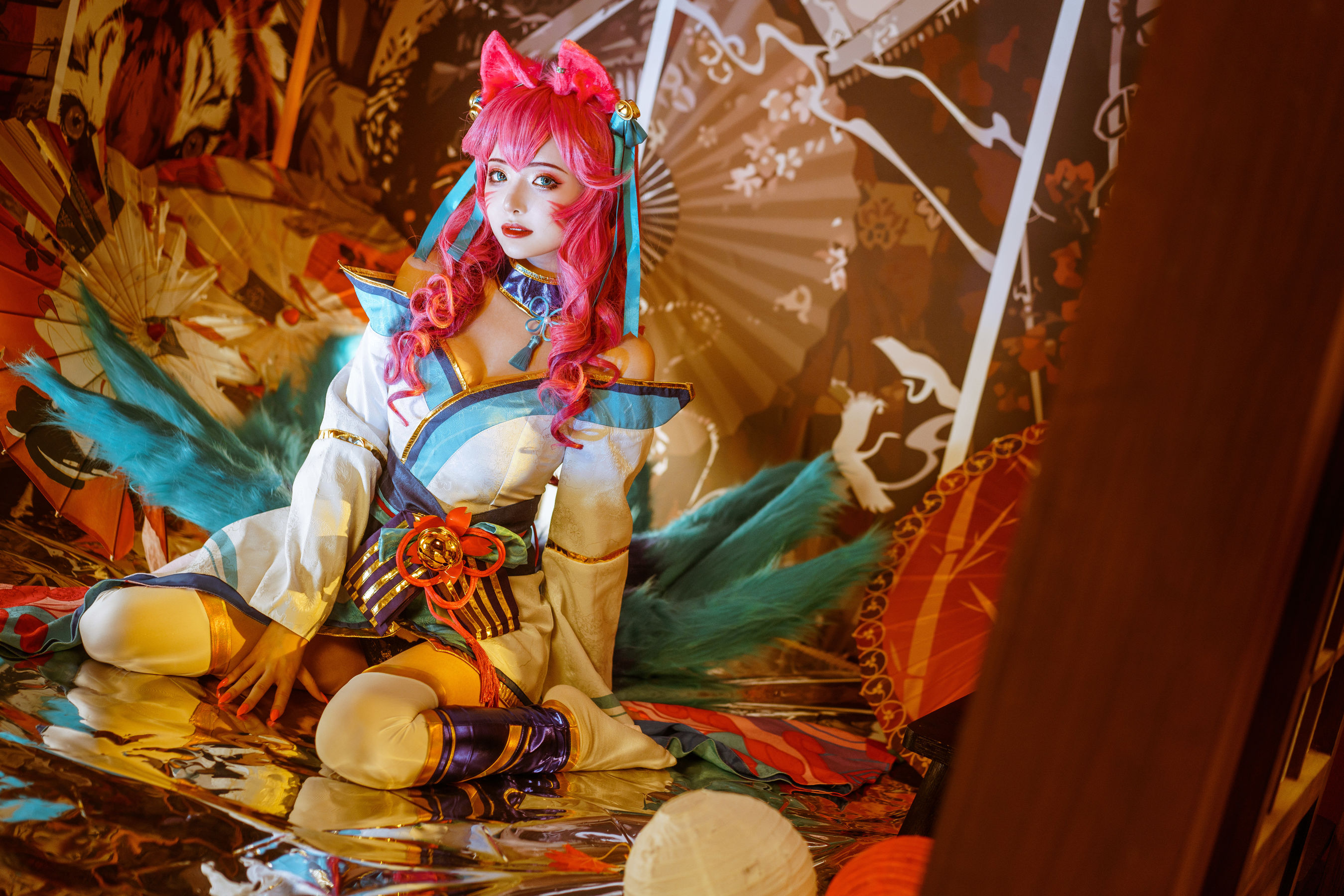 [Cosplay写真] 动漫博主雯妹 - 阿狸