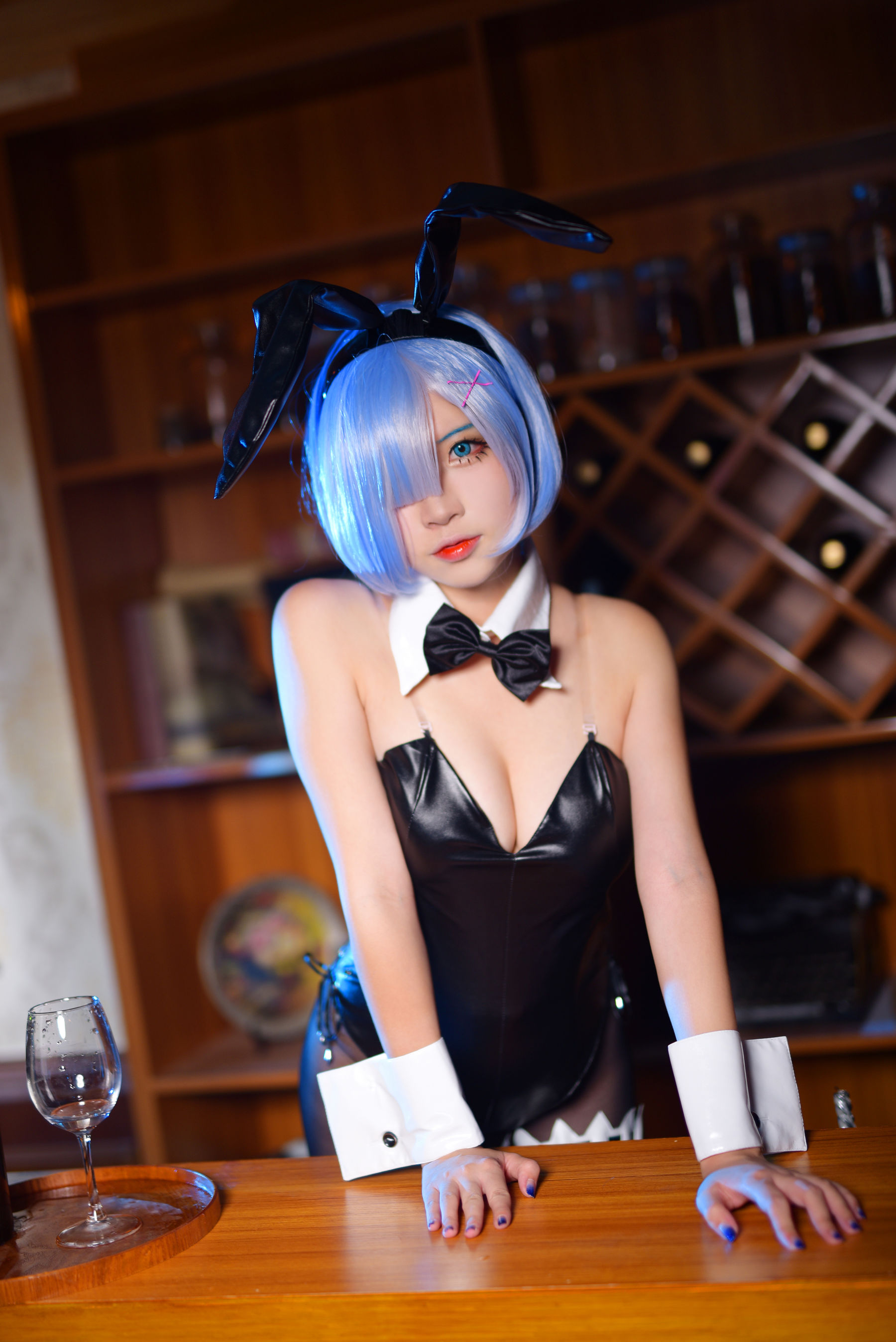 [Cosplay写真] 人气Coser二佐Nisa - 蕾姆兔女郎