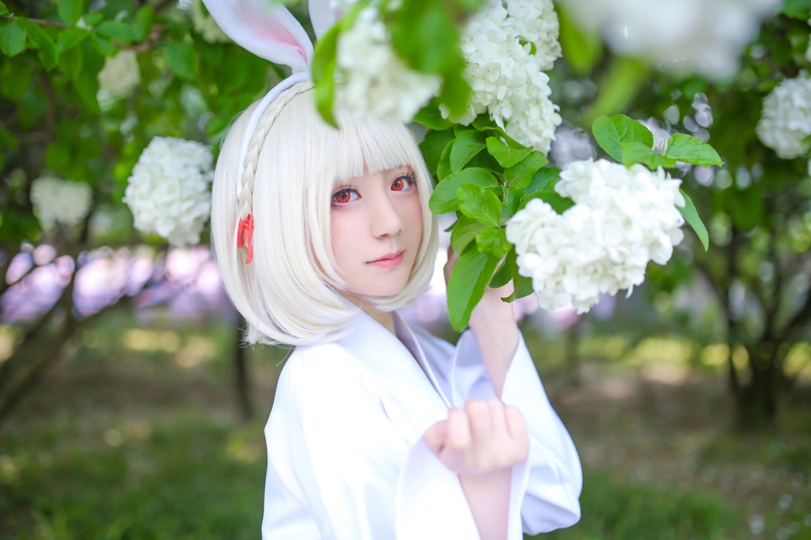 [Cosplay写真] 动漫博主弦音sic - 阴阳师 山兔
