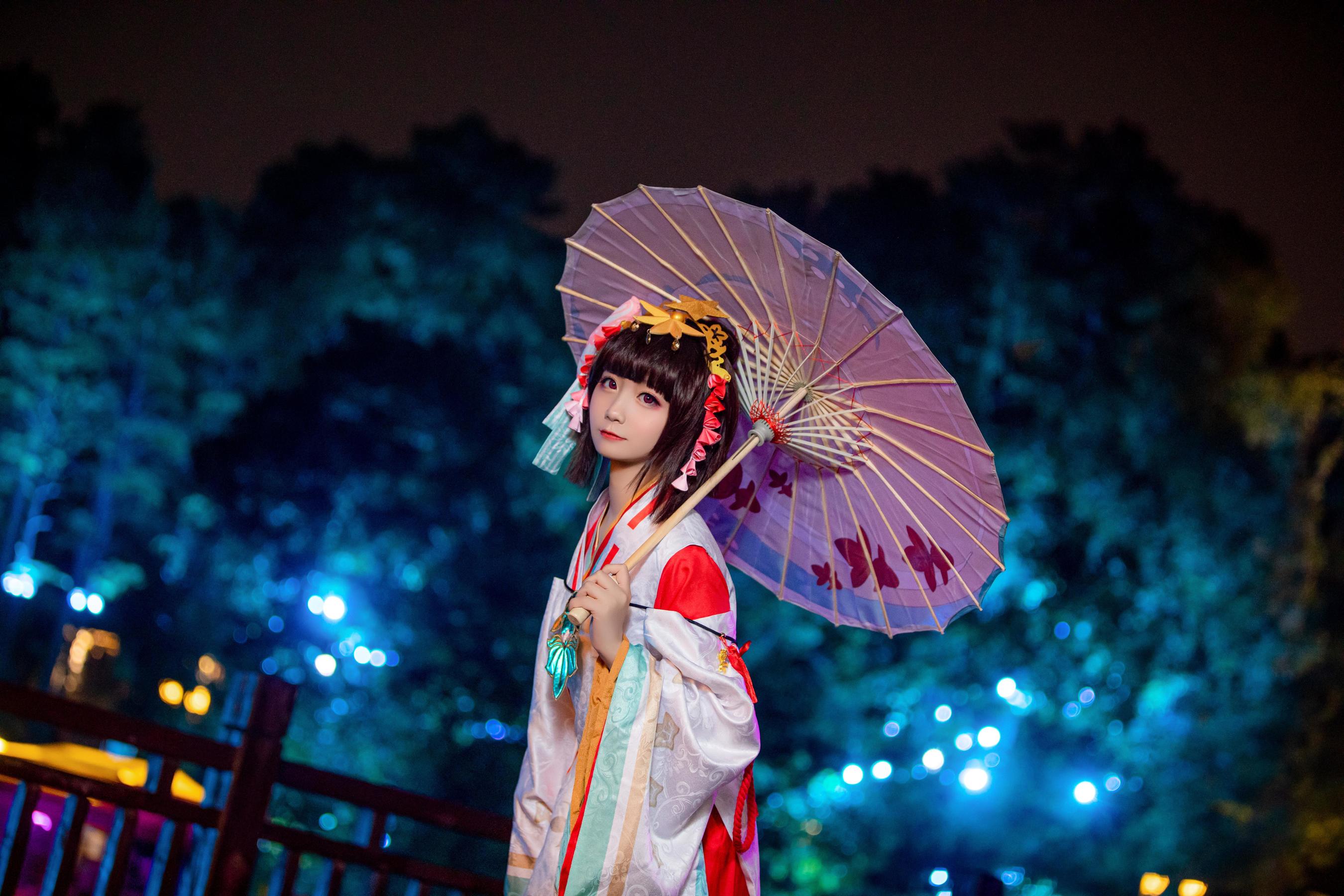 [Cosplay写真] 动漫博主弦音sic - 阴阳师 神乐