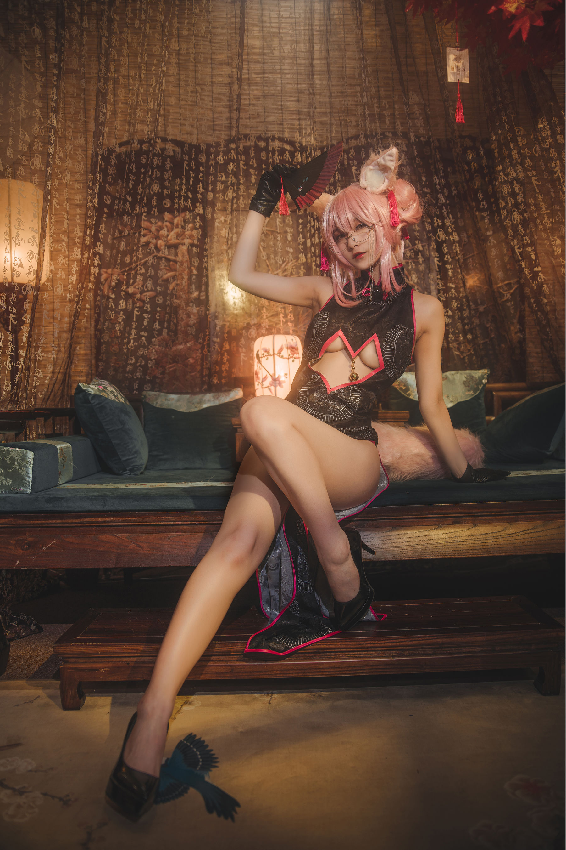 [Cosplay写真] 动漫博主铁板烧鬼舞w - 玉藻前