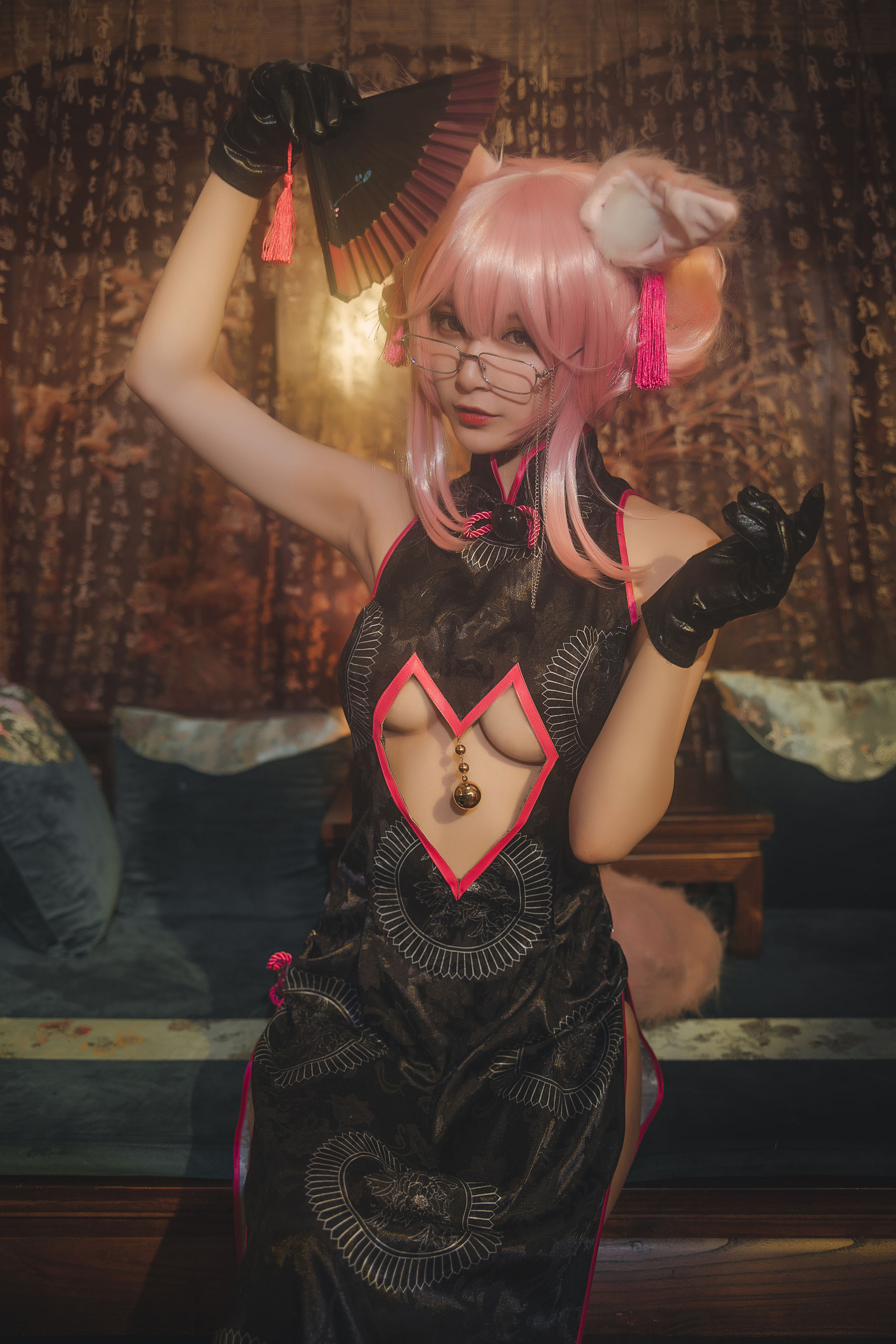 [Cosplay写真] 动漫博主铁板烧鬼舞w - 玉藻前