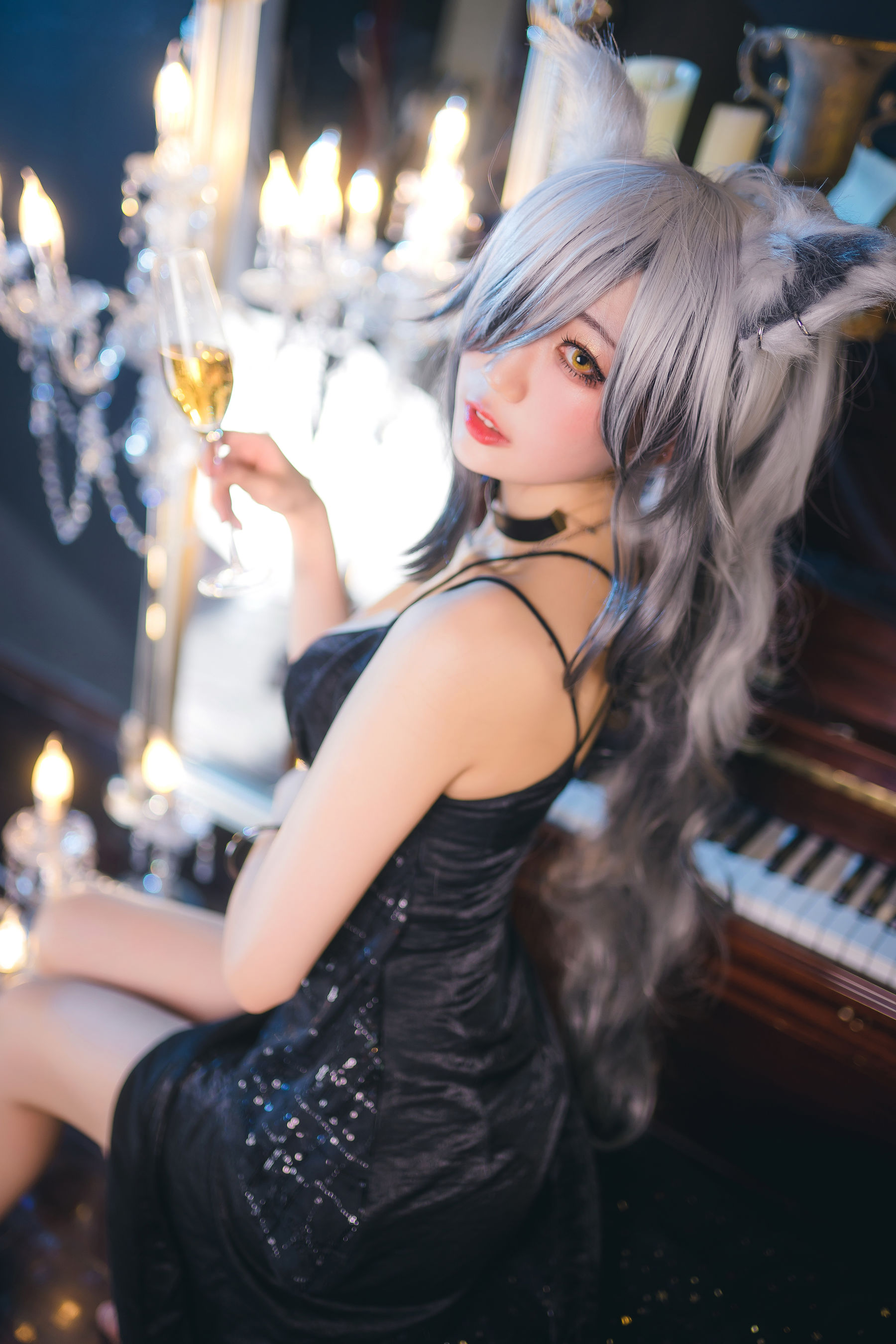 [Cosplay写真] 周叽是可爱兔兔 - 礼服