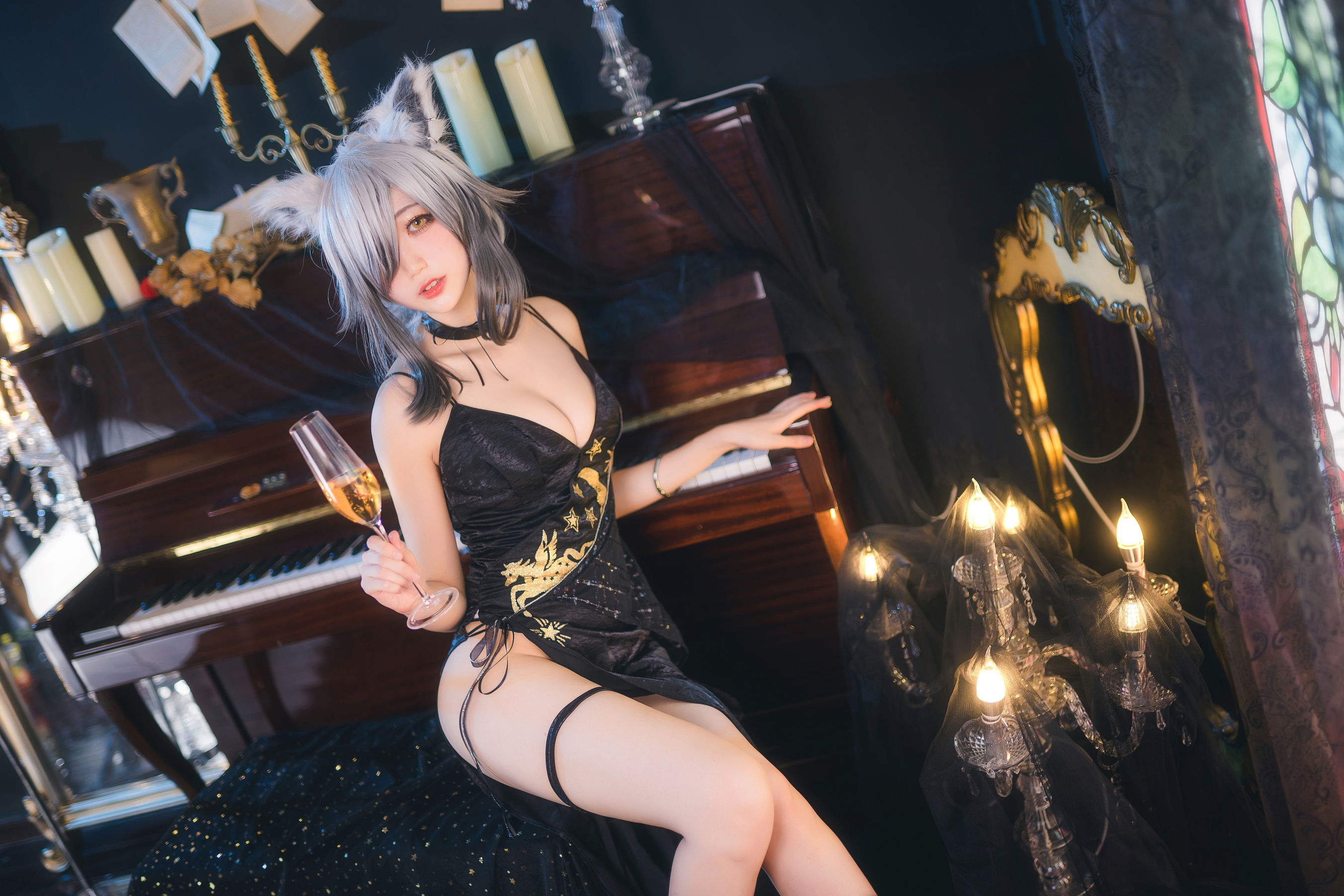[Cosplay写真] 周叽是可爱兔兔 - 礼服