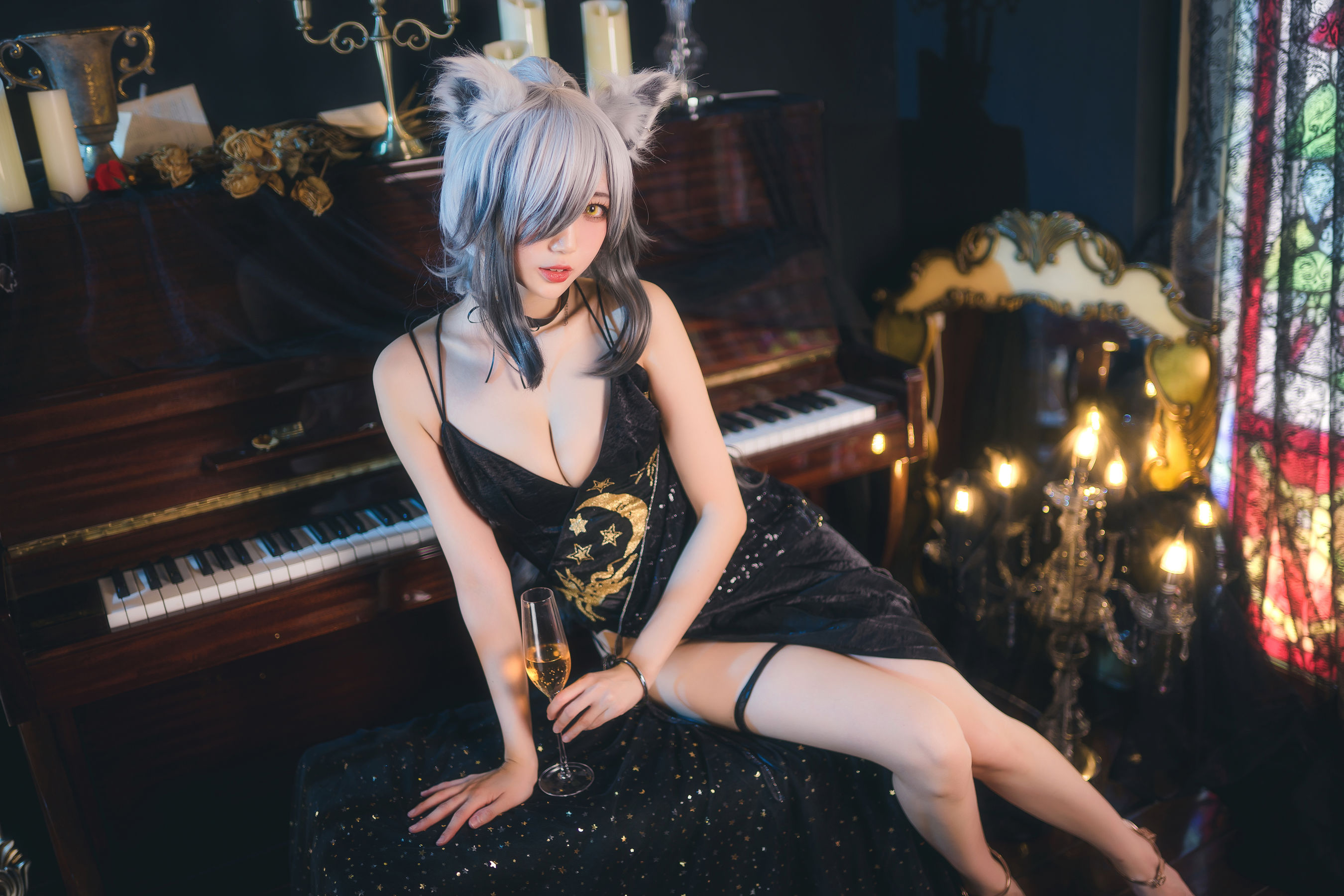 [Cosplay写真] 周叽是可爱兔兔 - 礼服