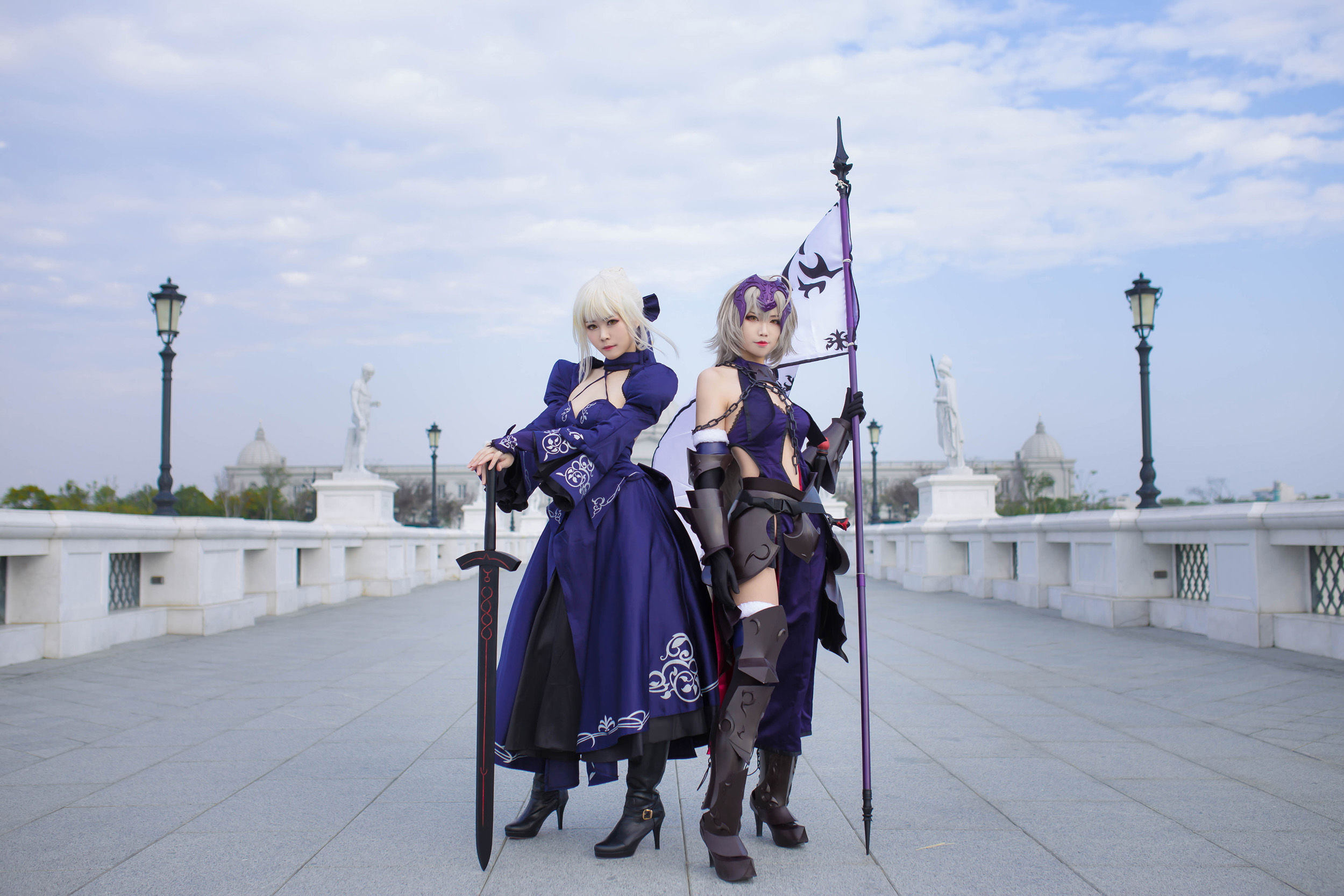 [Cosplay写真] Coser萱-KaYa - 黑贞 黑呆毛