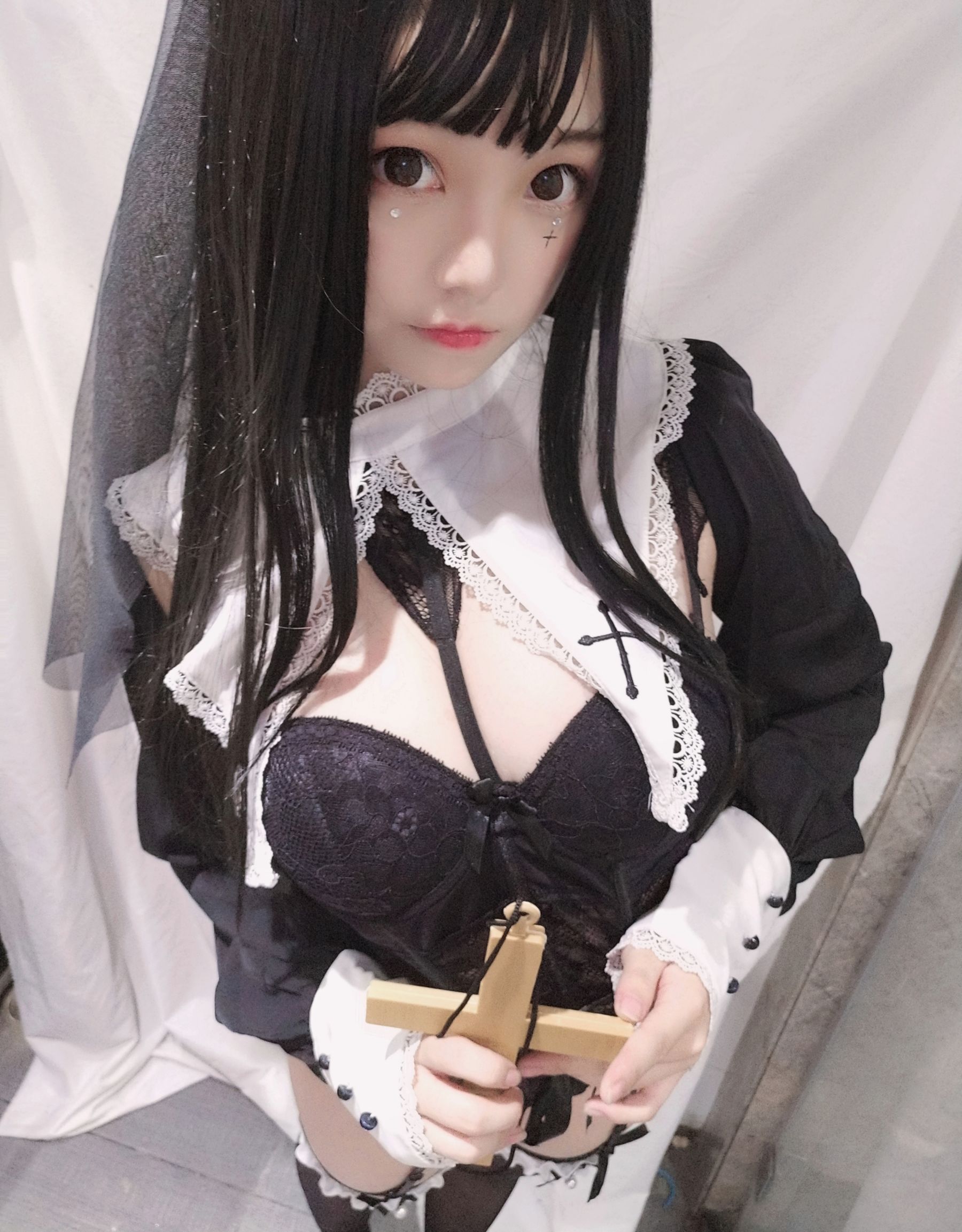 [Cosplay写真] 萌系小姐姐蜜汁猫裘 - 修女