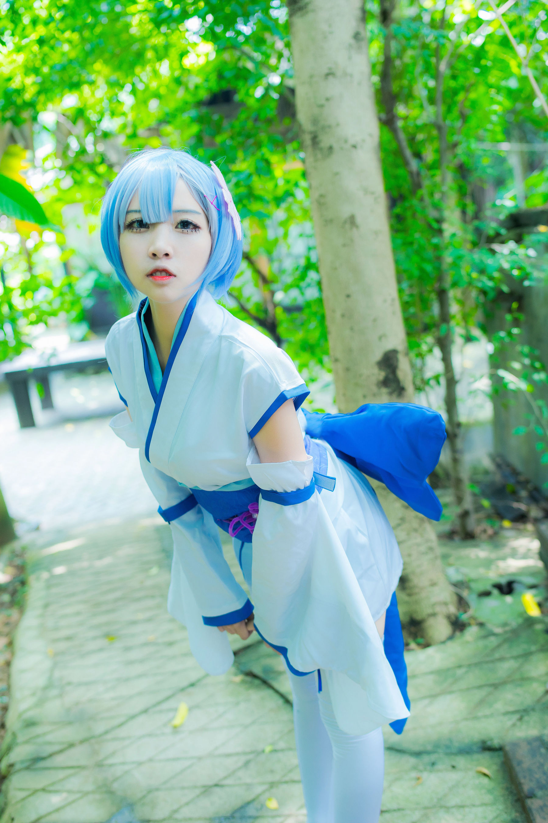 [Cosplay写真] 人气Coser二佐Nisa - 蕾姆幼年