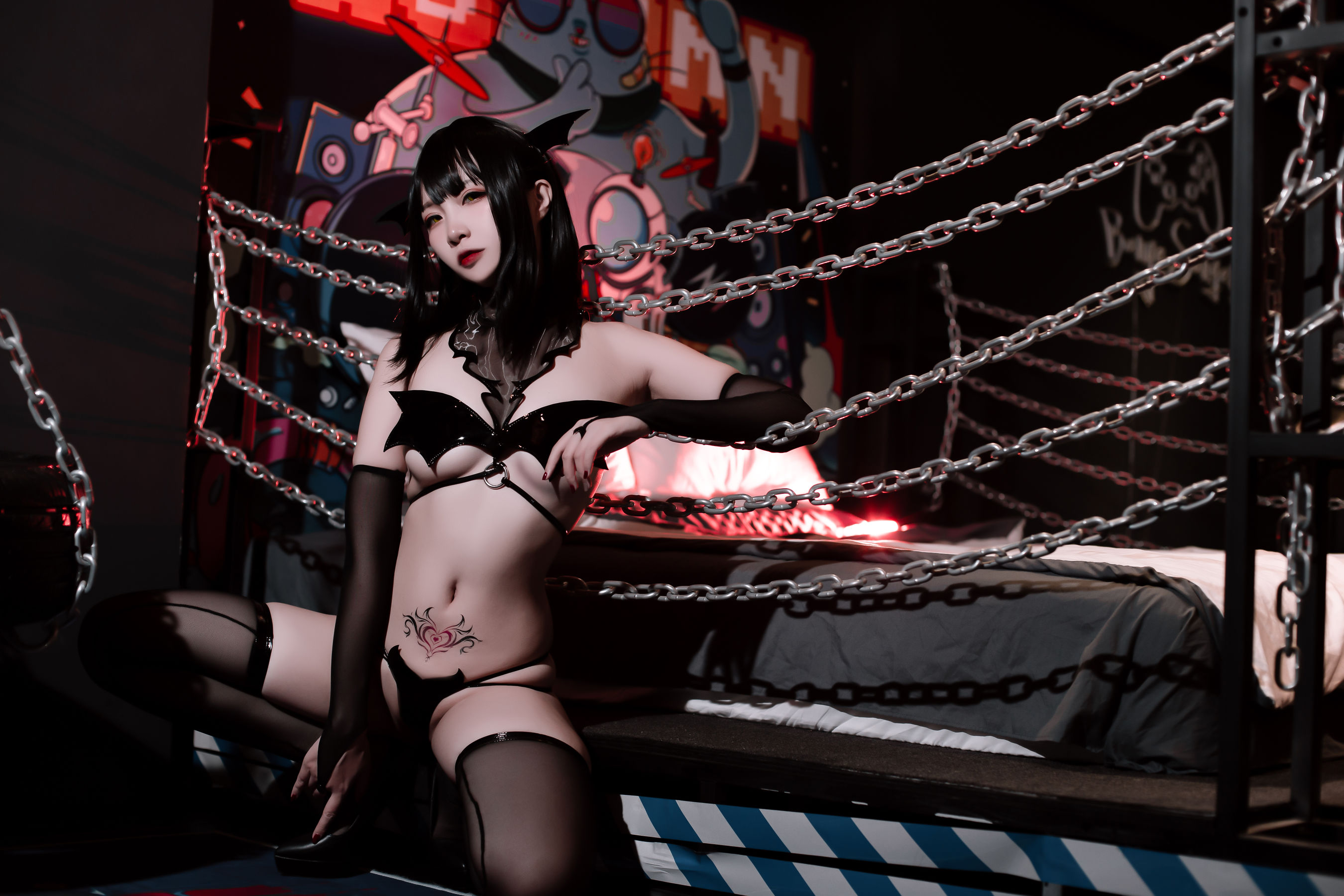 [Cosplay写真] 人气Coser二佐Nisa - 恶堕小恶魔