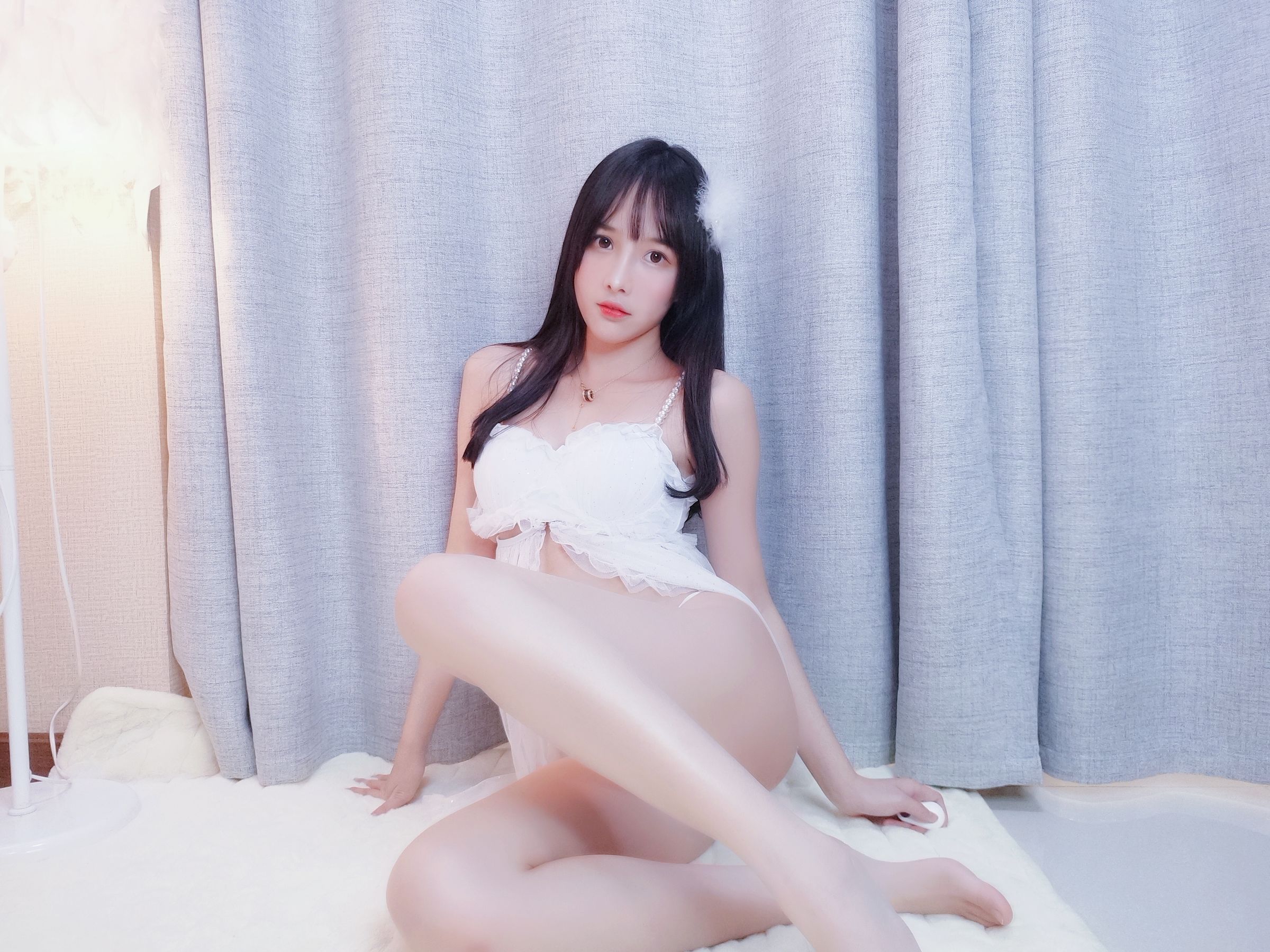 [Cosplay写真] 虎牙小小奶瓶儿 - 仙女兔